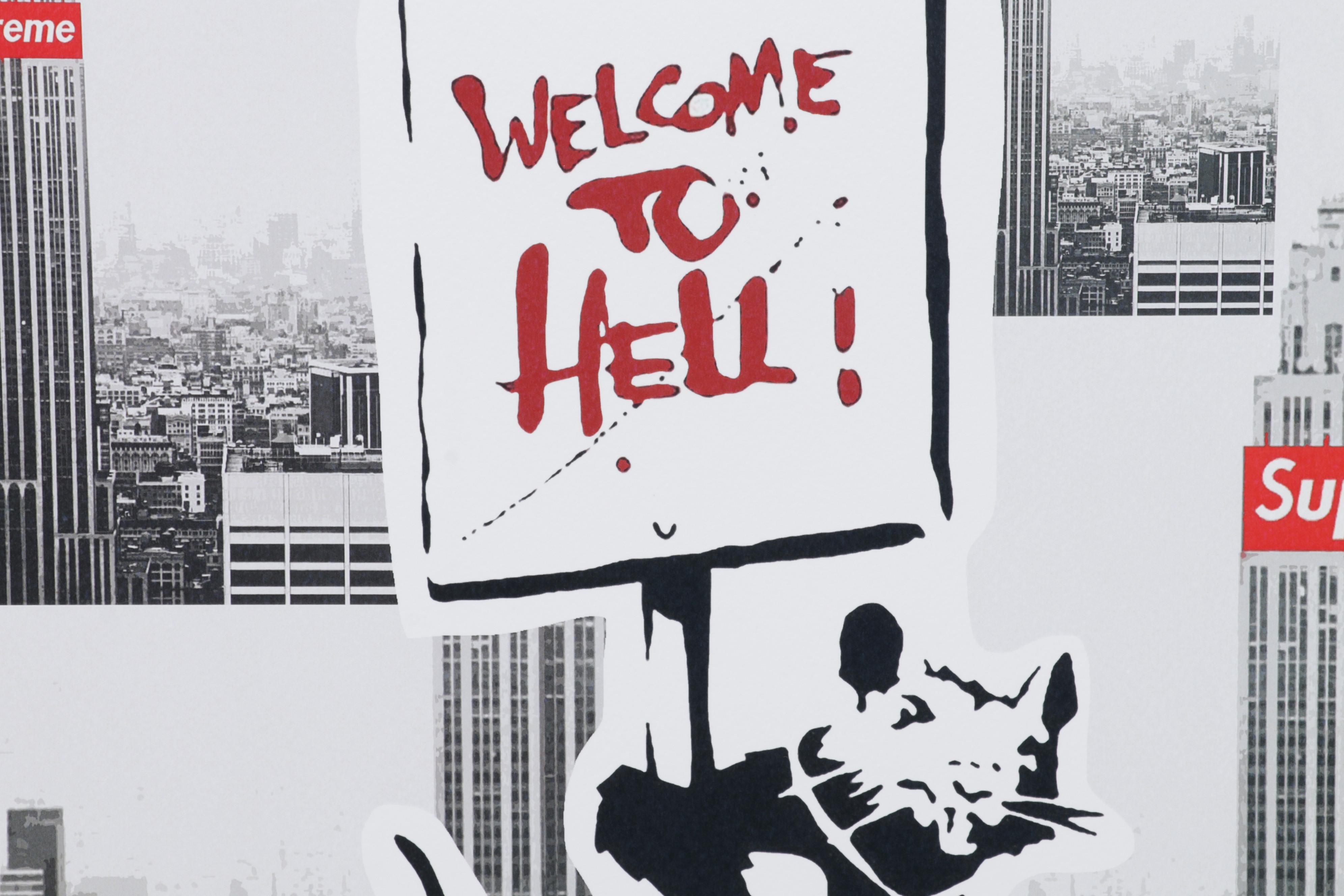 Death NYC Pop Art Digital Print after Banksy