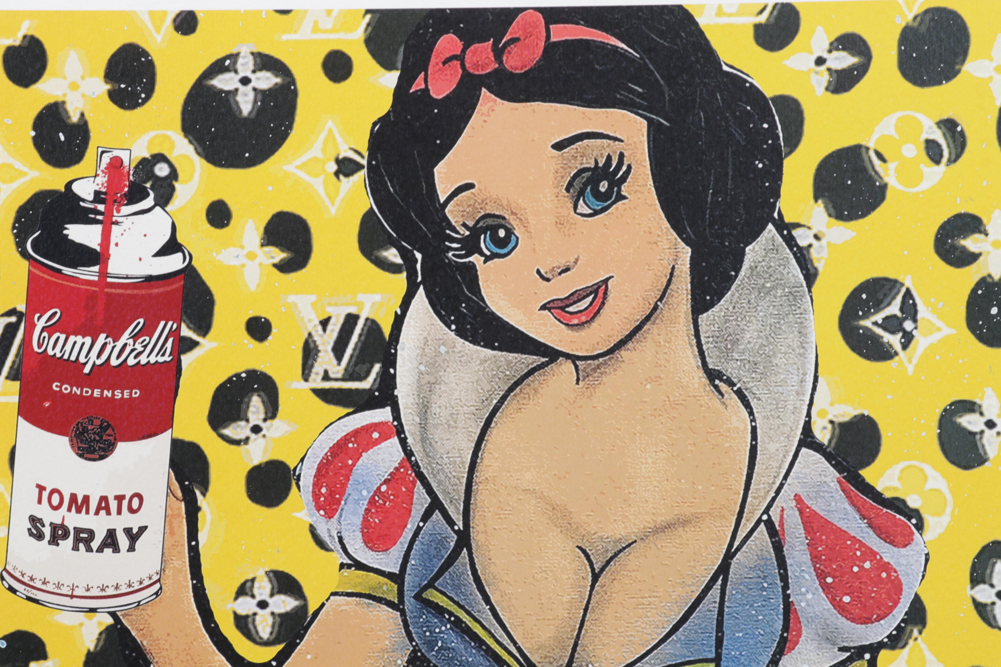 Death NYC Pop Art Digital Print "Snow White"