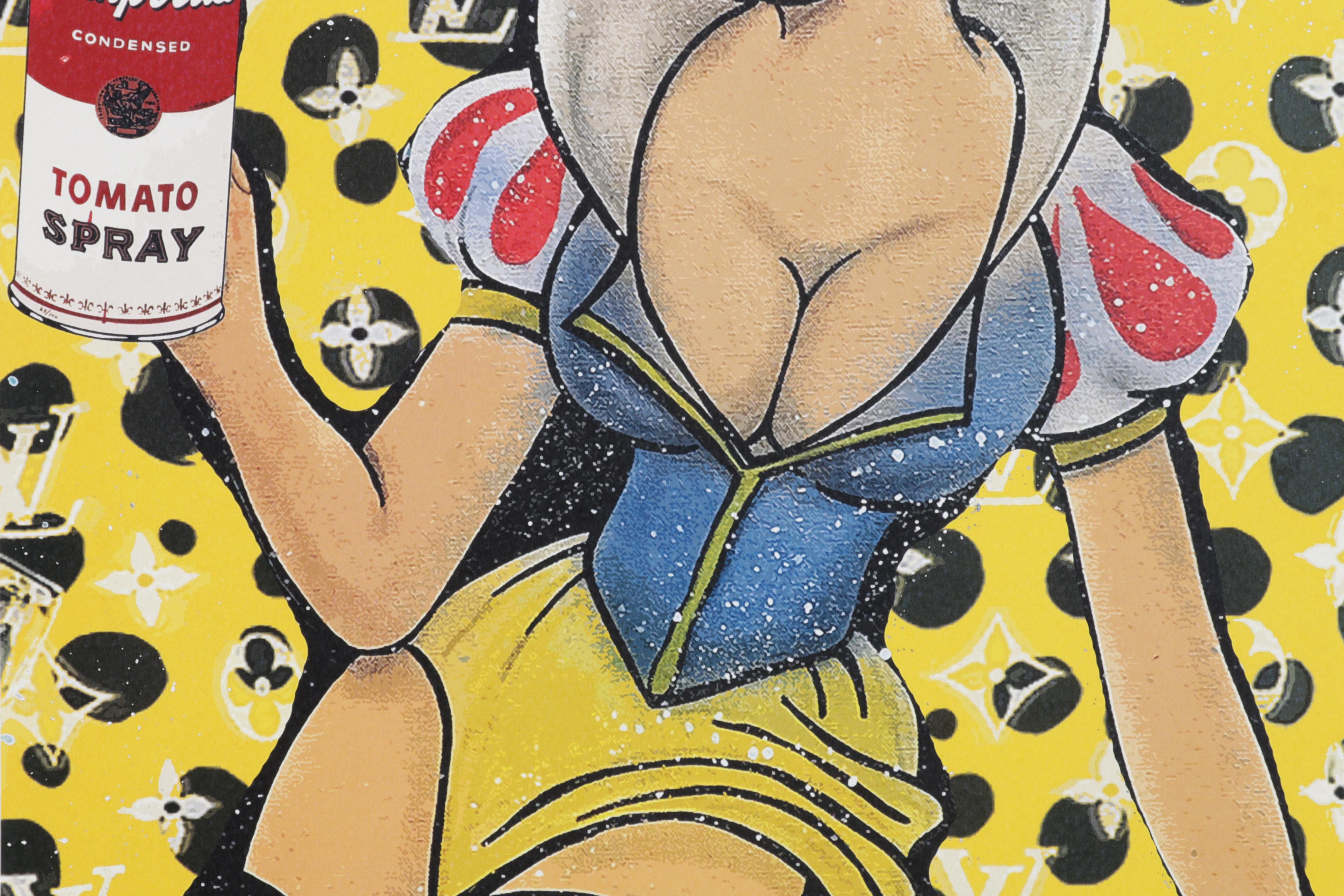 Death NYC Pop Art Digital Print "Snow White"