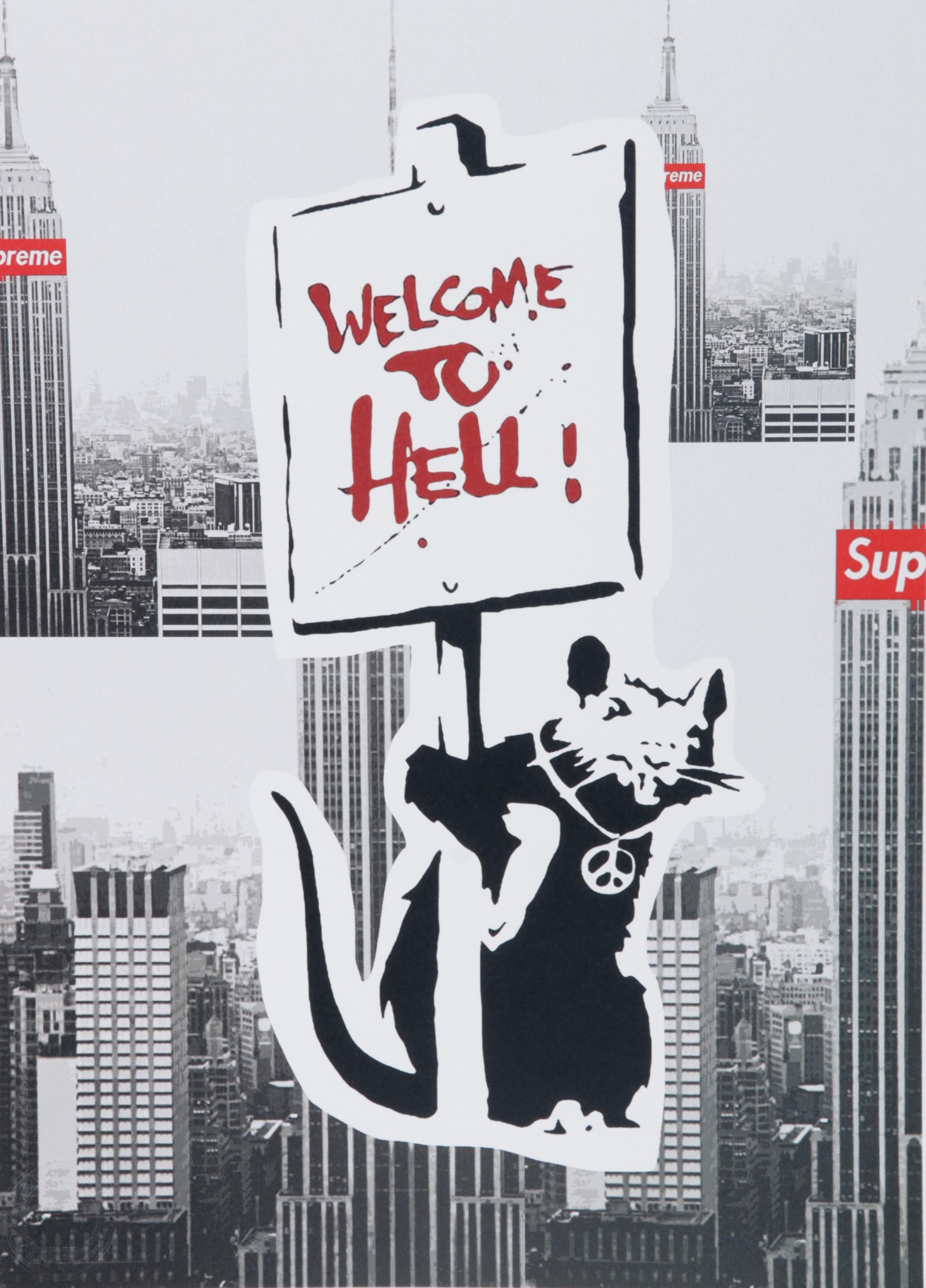 Death NYC Pop Art Digital Print after Banksy