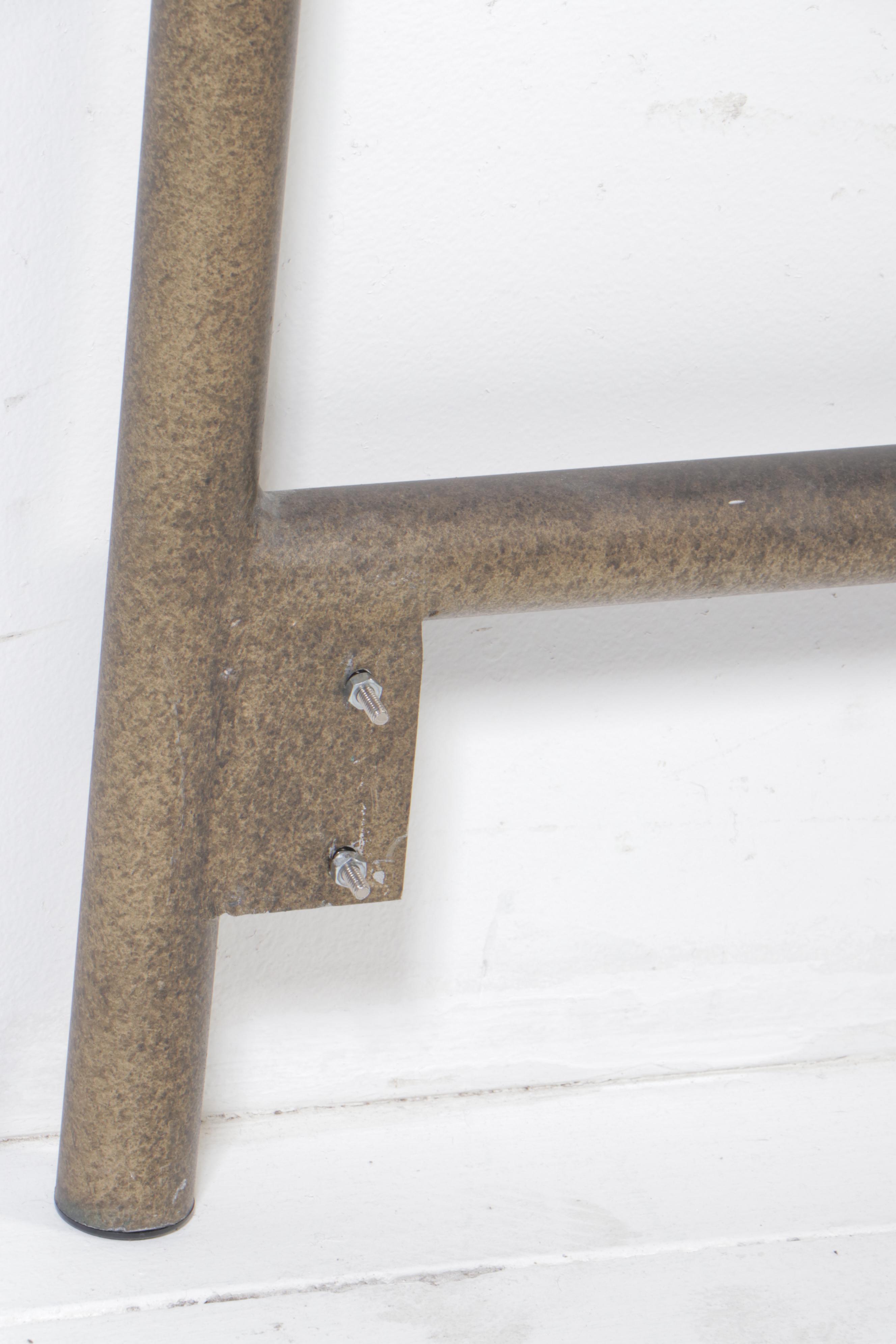 Gilt and Scrolled Metal King Size Headboard, Late 20th Century