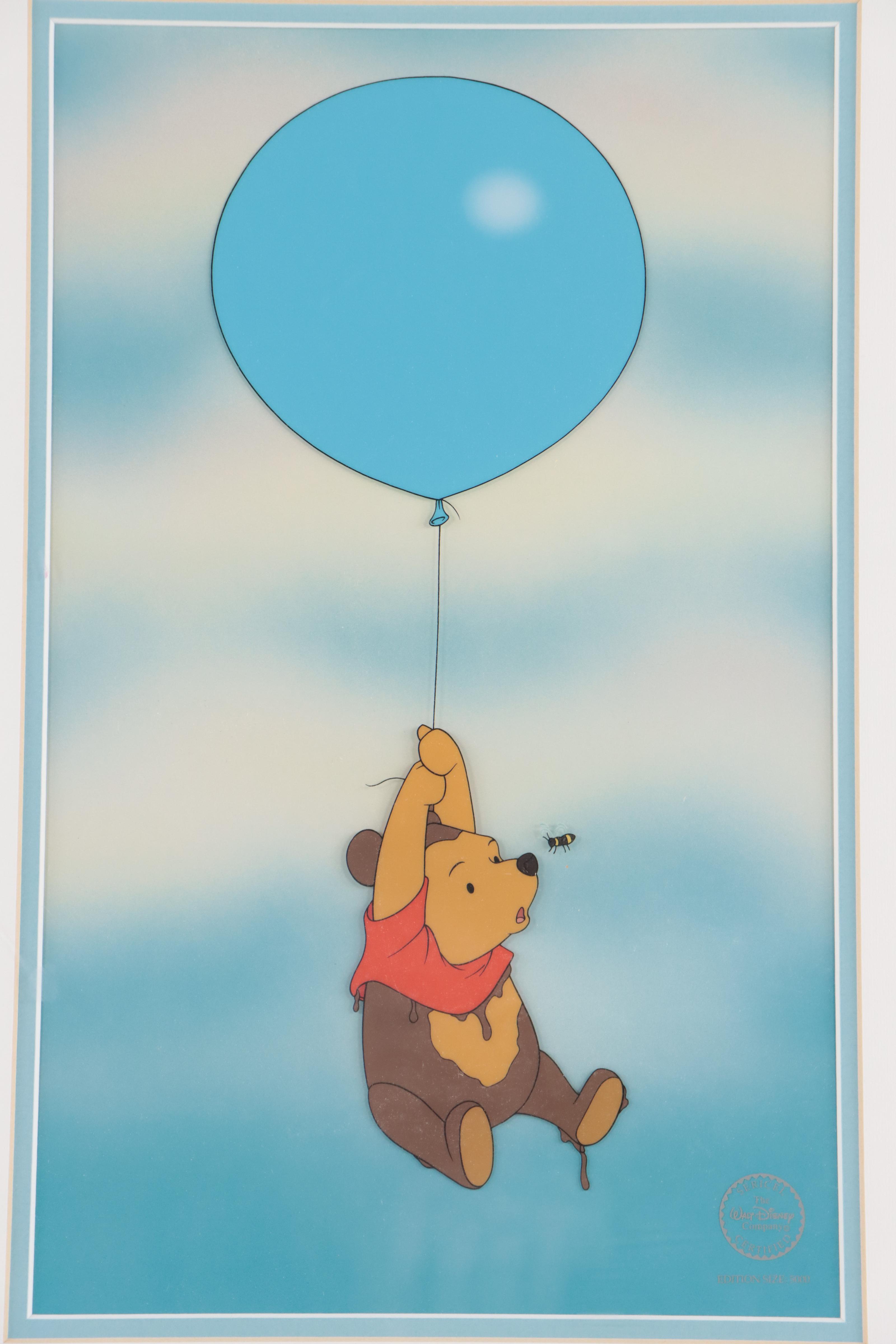 Disney Sericel of Winnie The Pooh "Silly Old Bear," 1997
