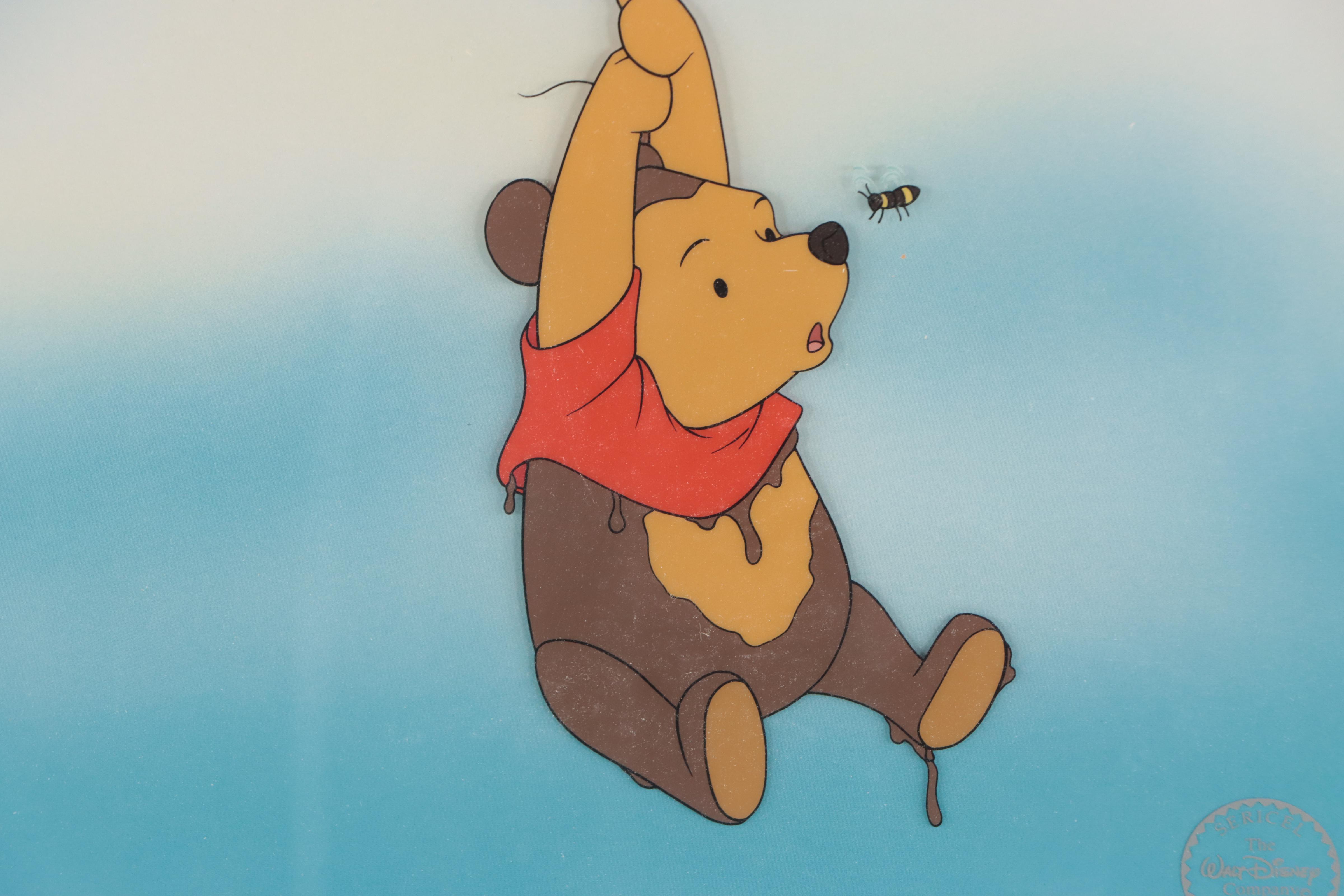 Disney Sericel of Winnie The Pooh "Silly Old Bear," 1997