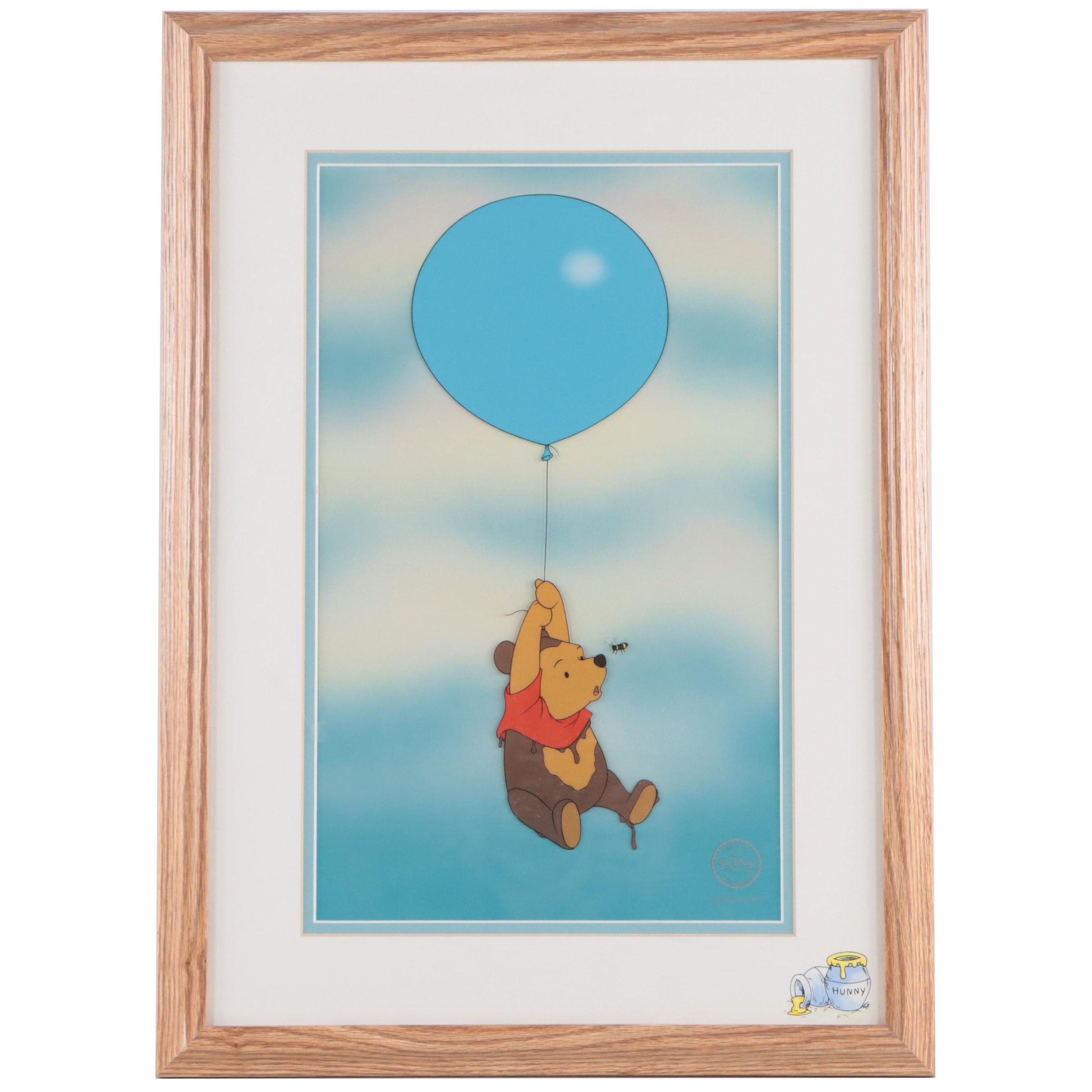 Disney Sericel of Winnie The Pooh "Silly Old Bear," 1997