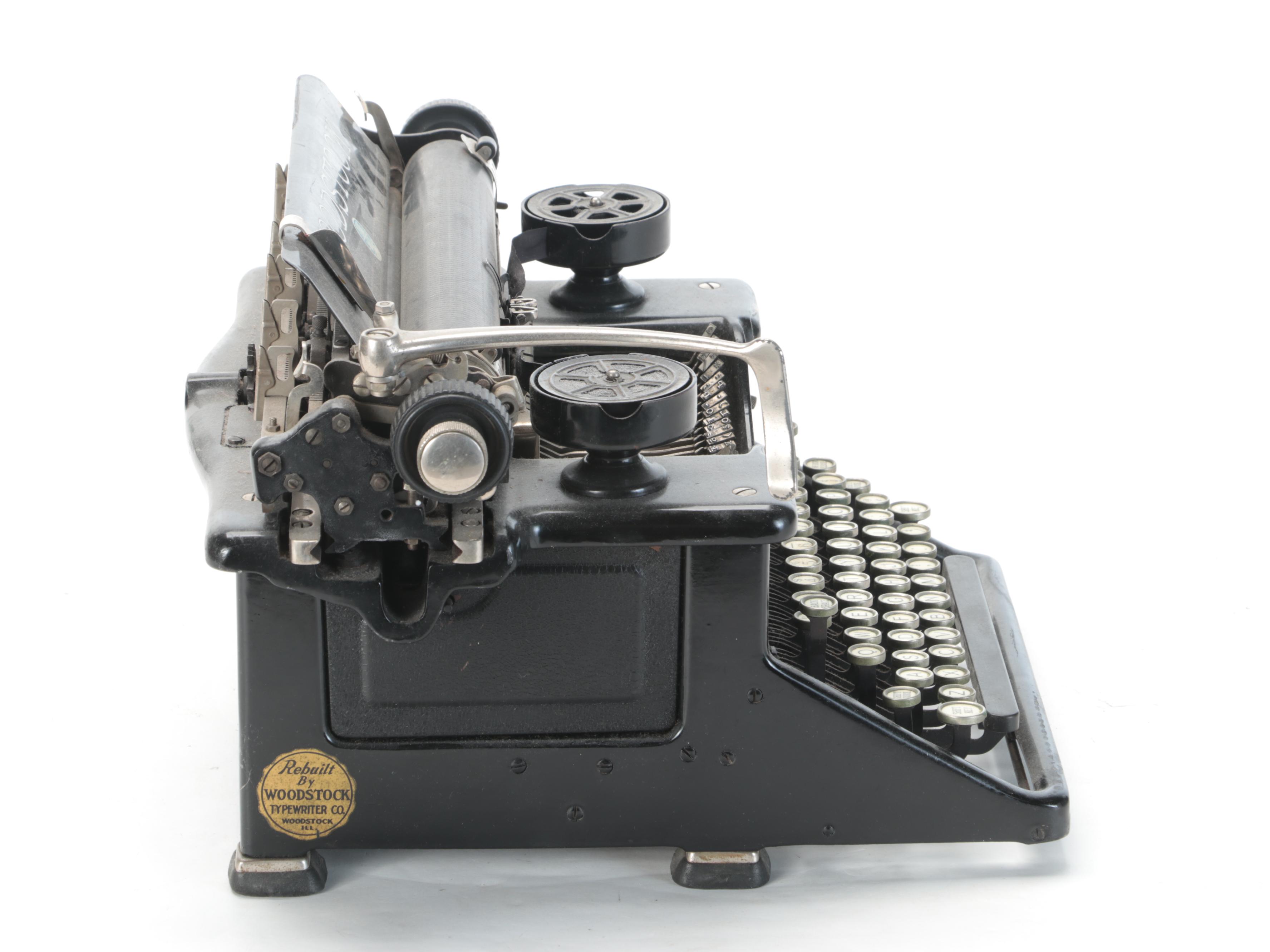 Woodstock Typewriter, Early to Mid-20th Century