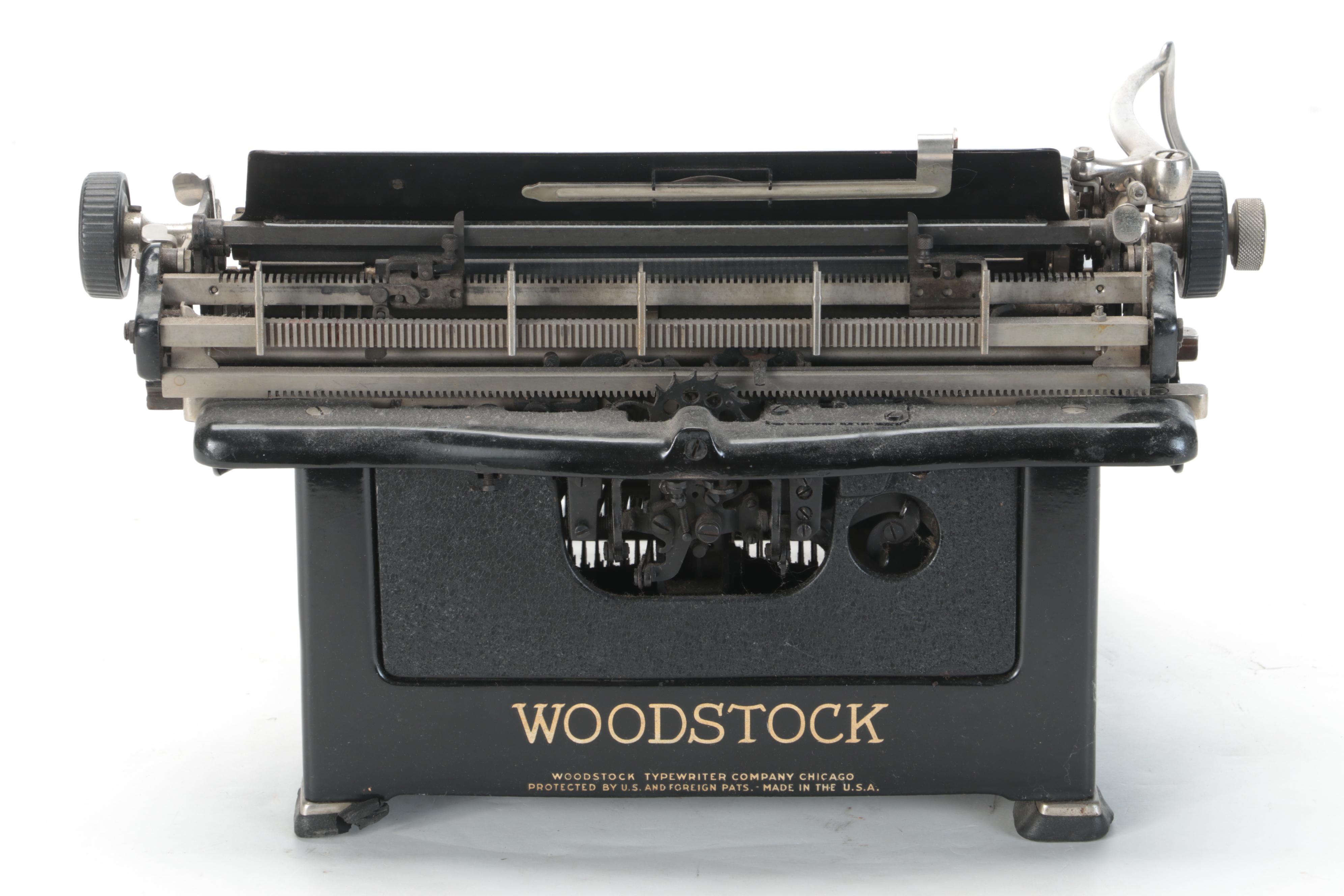 Woodstock Typewriter, Early to Mid-20th Century