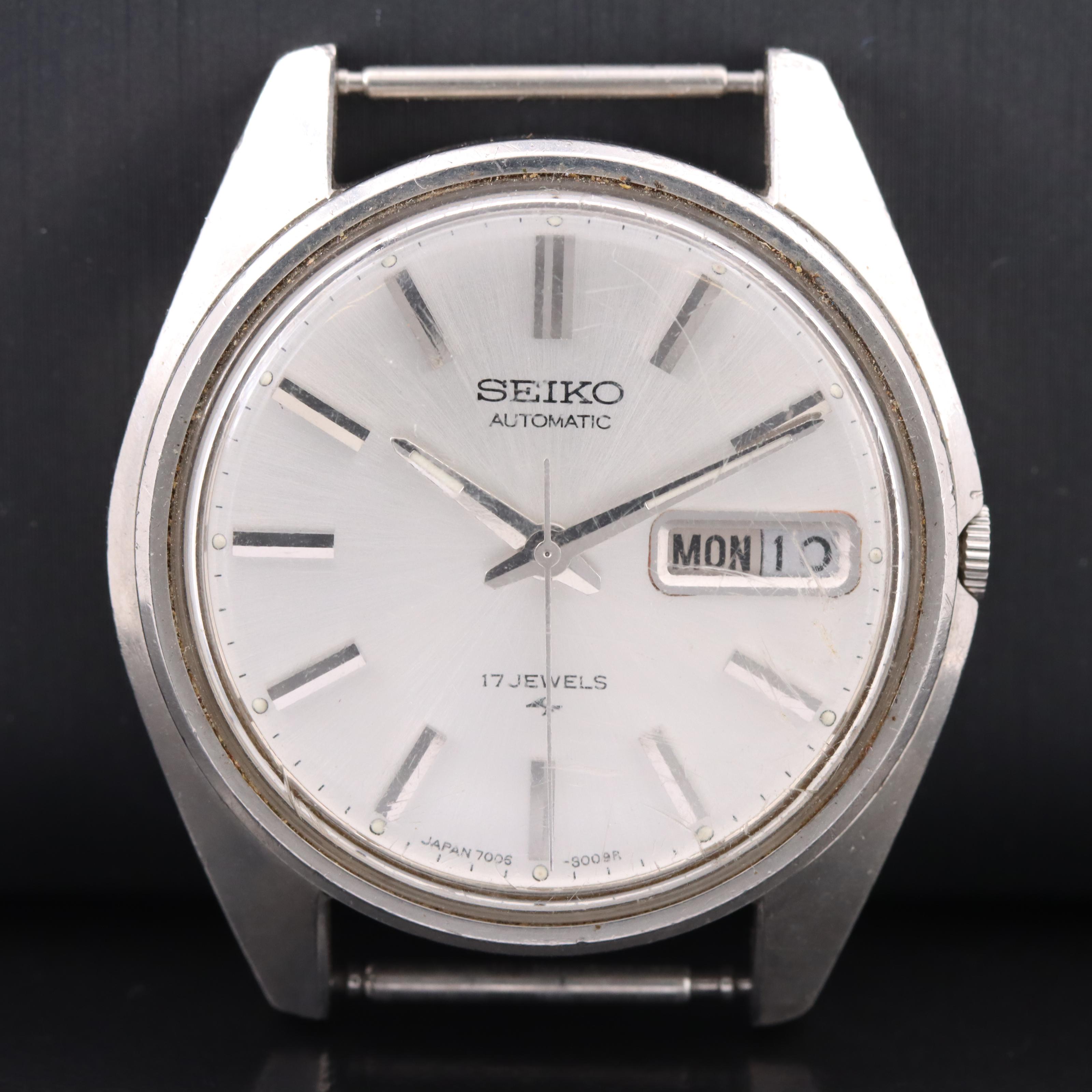 Vintage Seiko Automatic Day-Date Watch