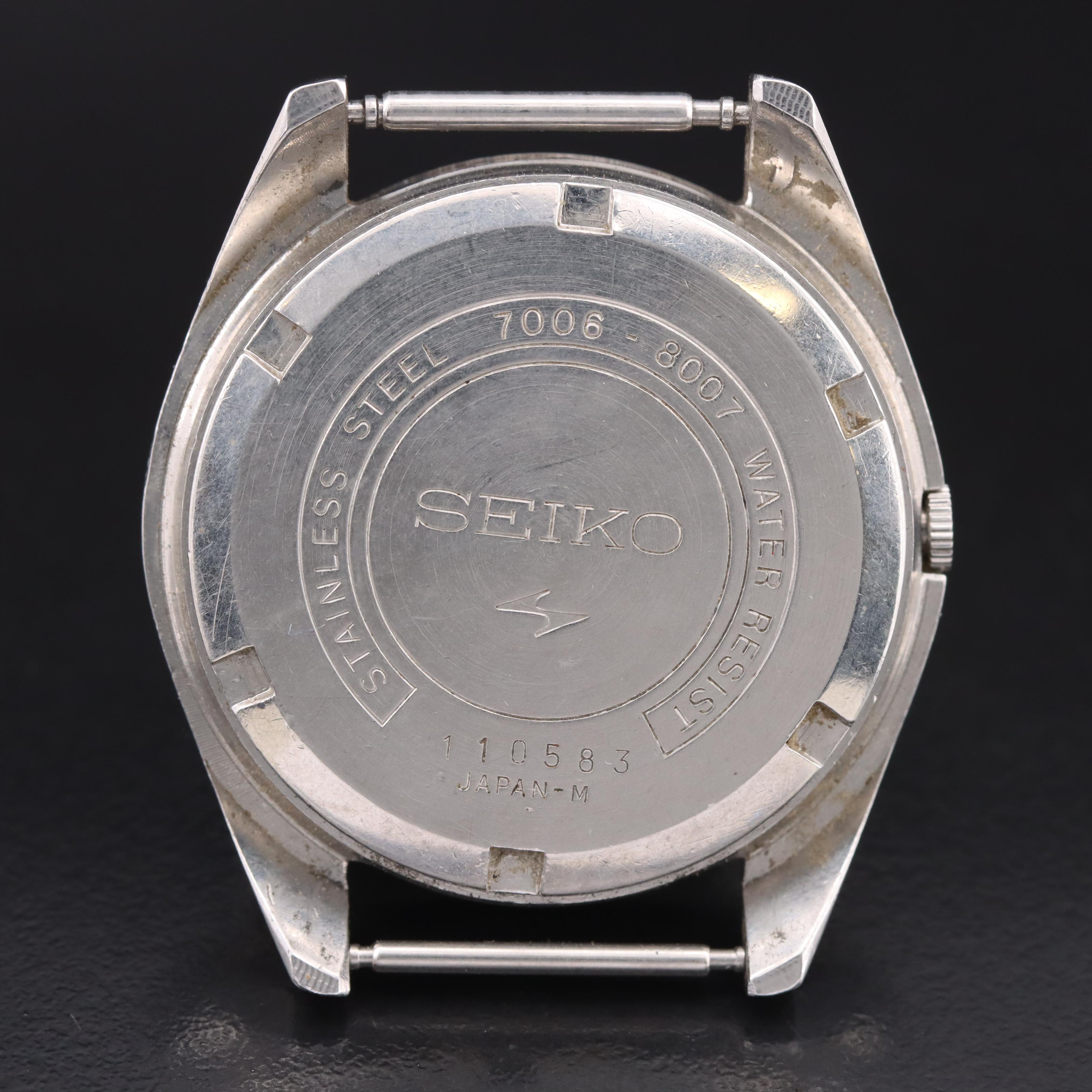 Vintage Seiko Automatic Day-Date Watch