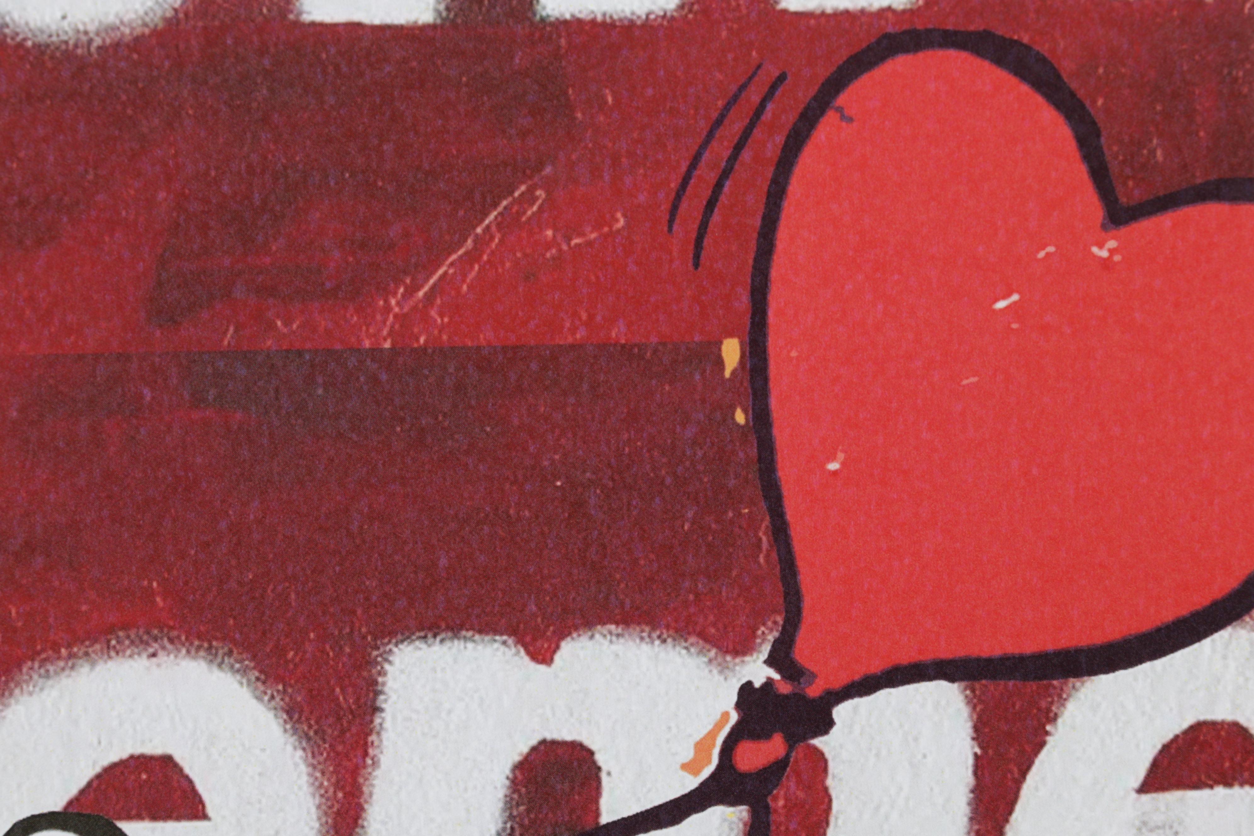 Death NYC Snoopy Supreme Pop Art Print