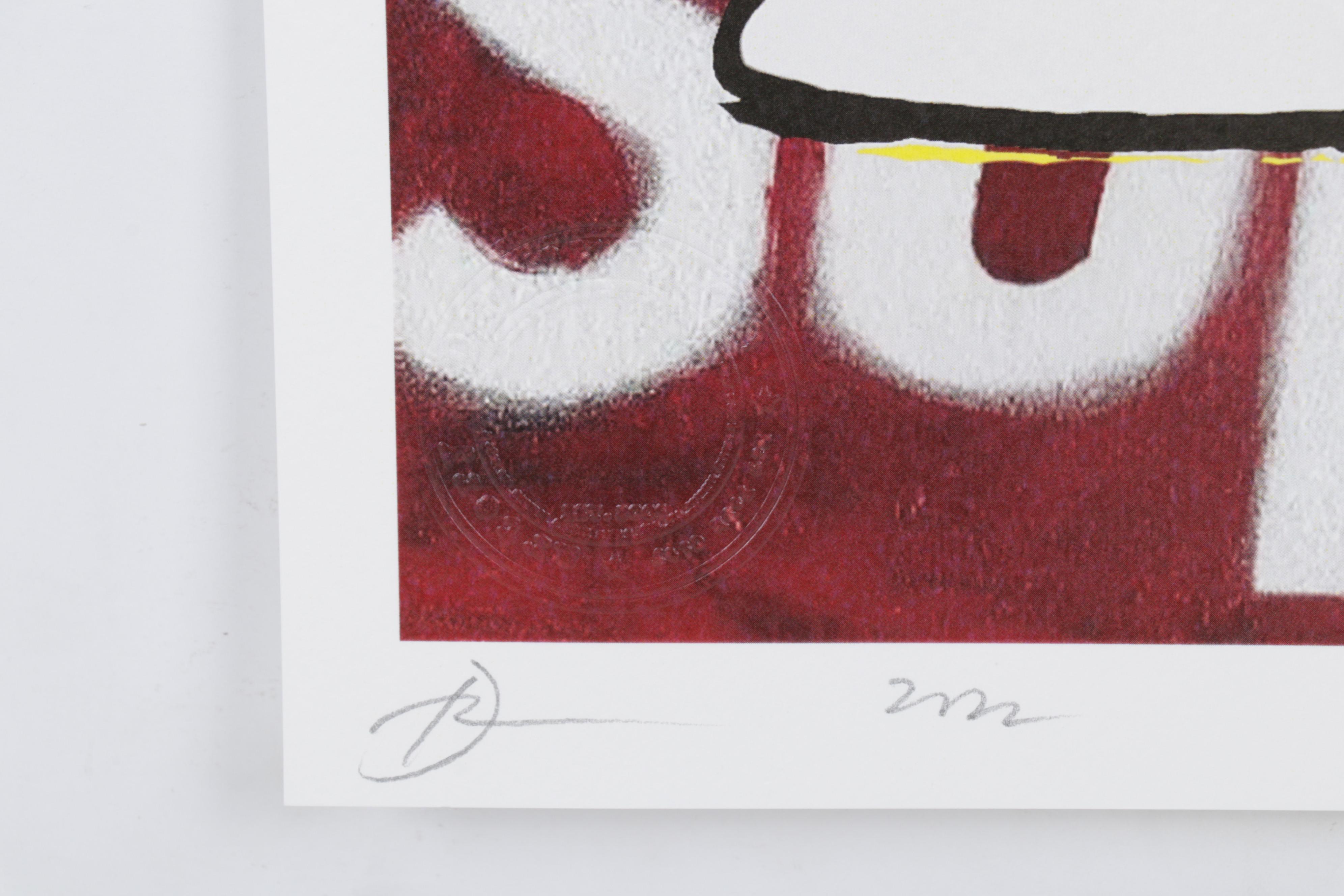 Death NYC Snoopy Supreme Pop Art Print