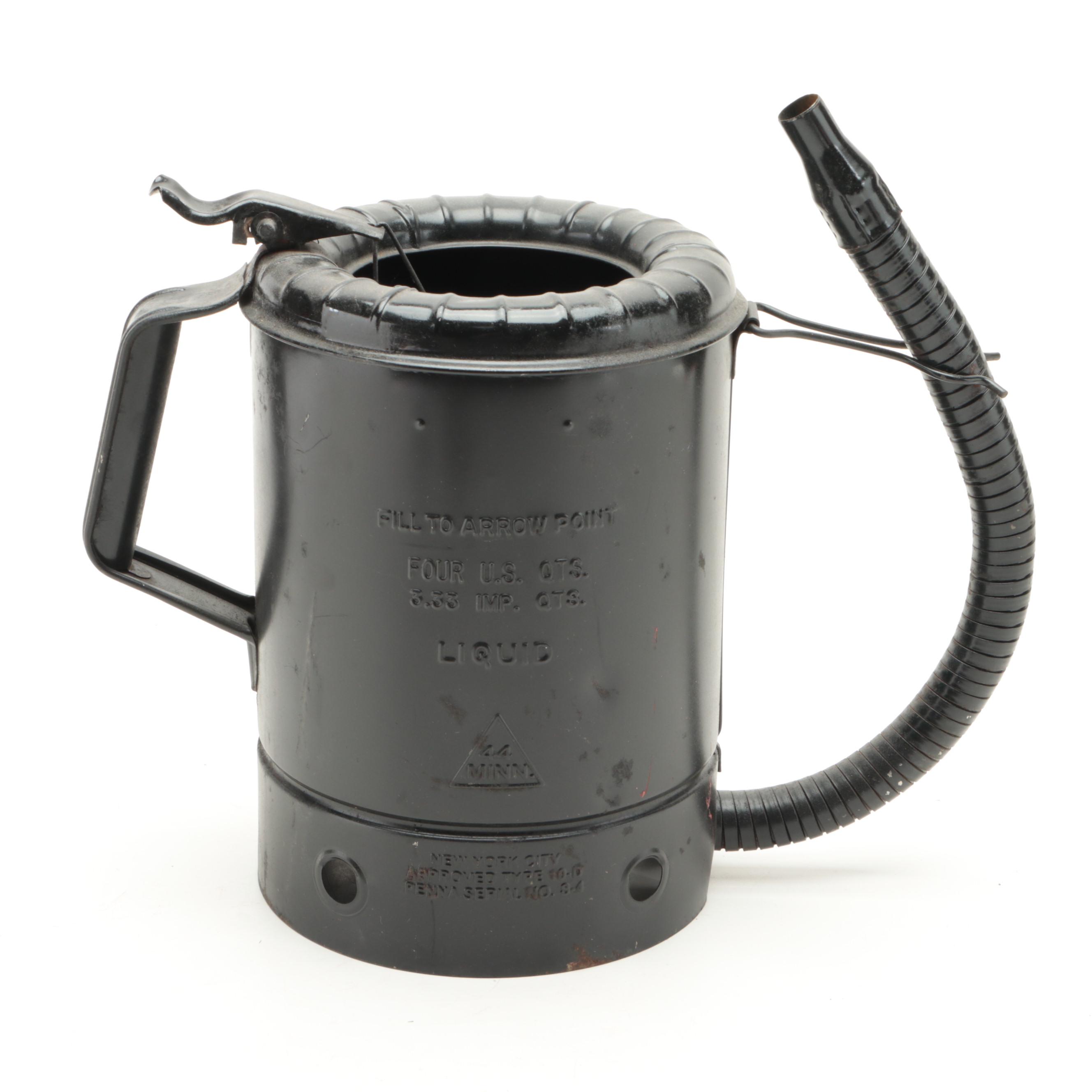 Swingspout Oil Can with Other Metal Oil Can