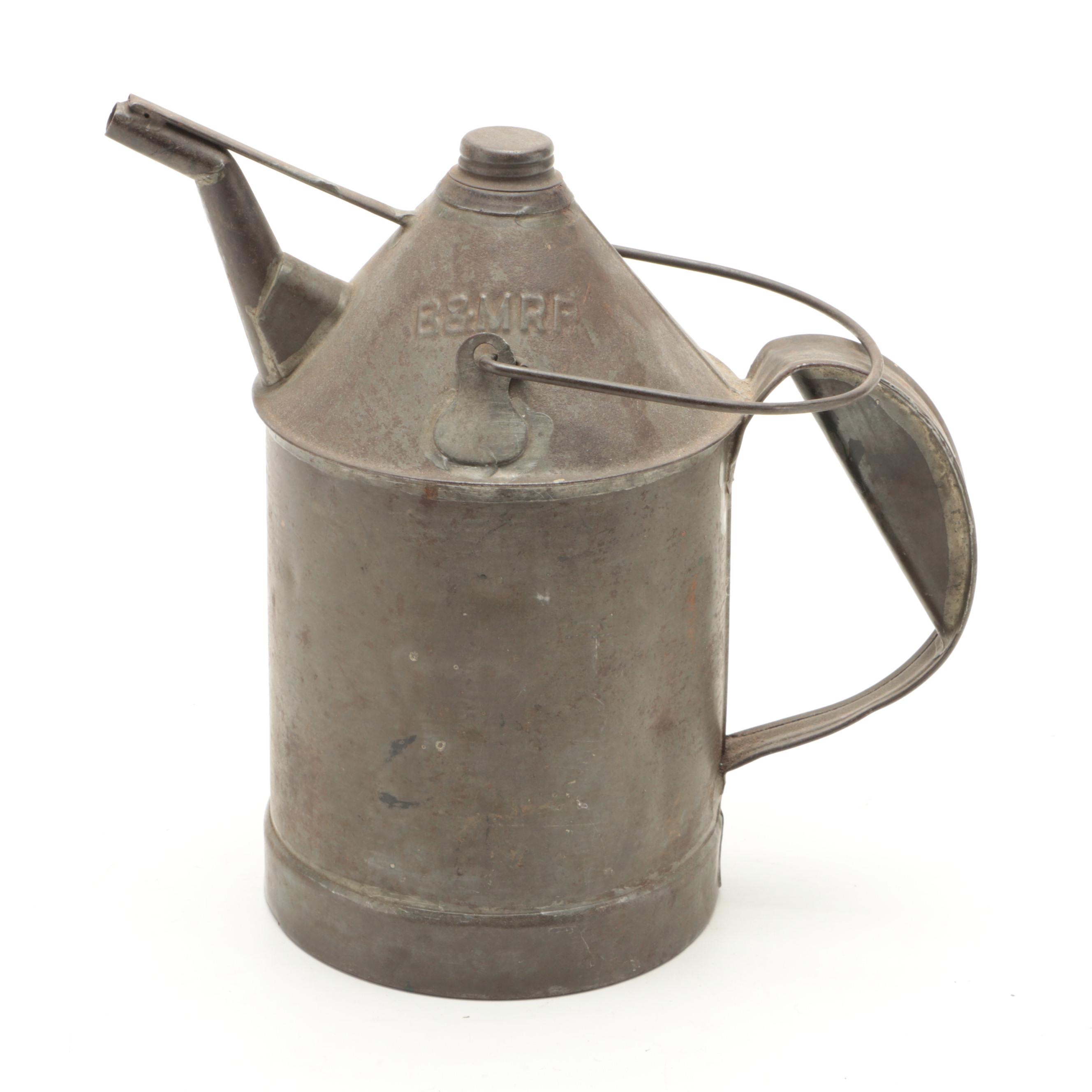 Swingspout Oil Can with Other Metal Oil Can