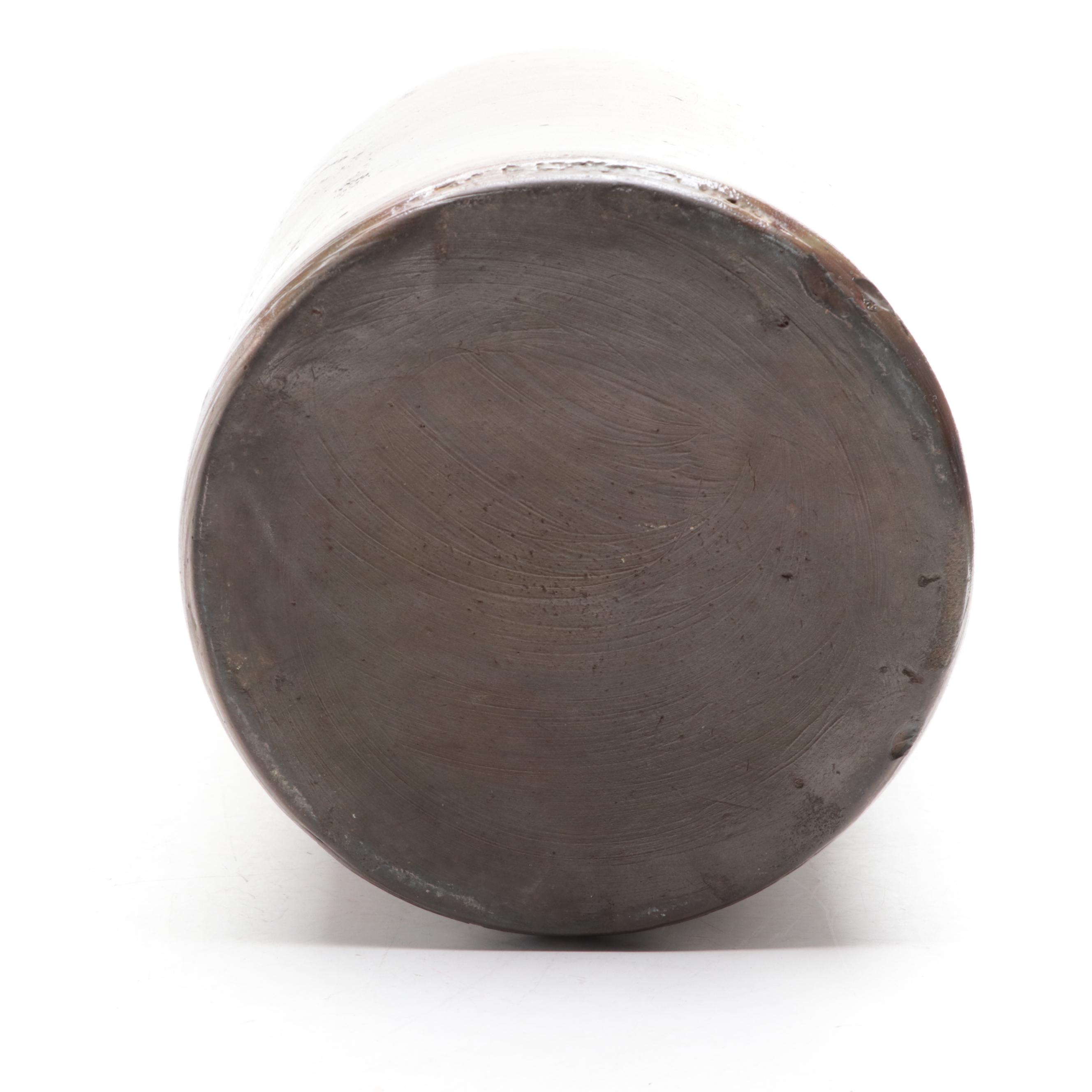 Hamilton & Jones and Other Salt Glazed Stoneware Crock, 20th Century
