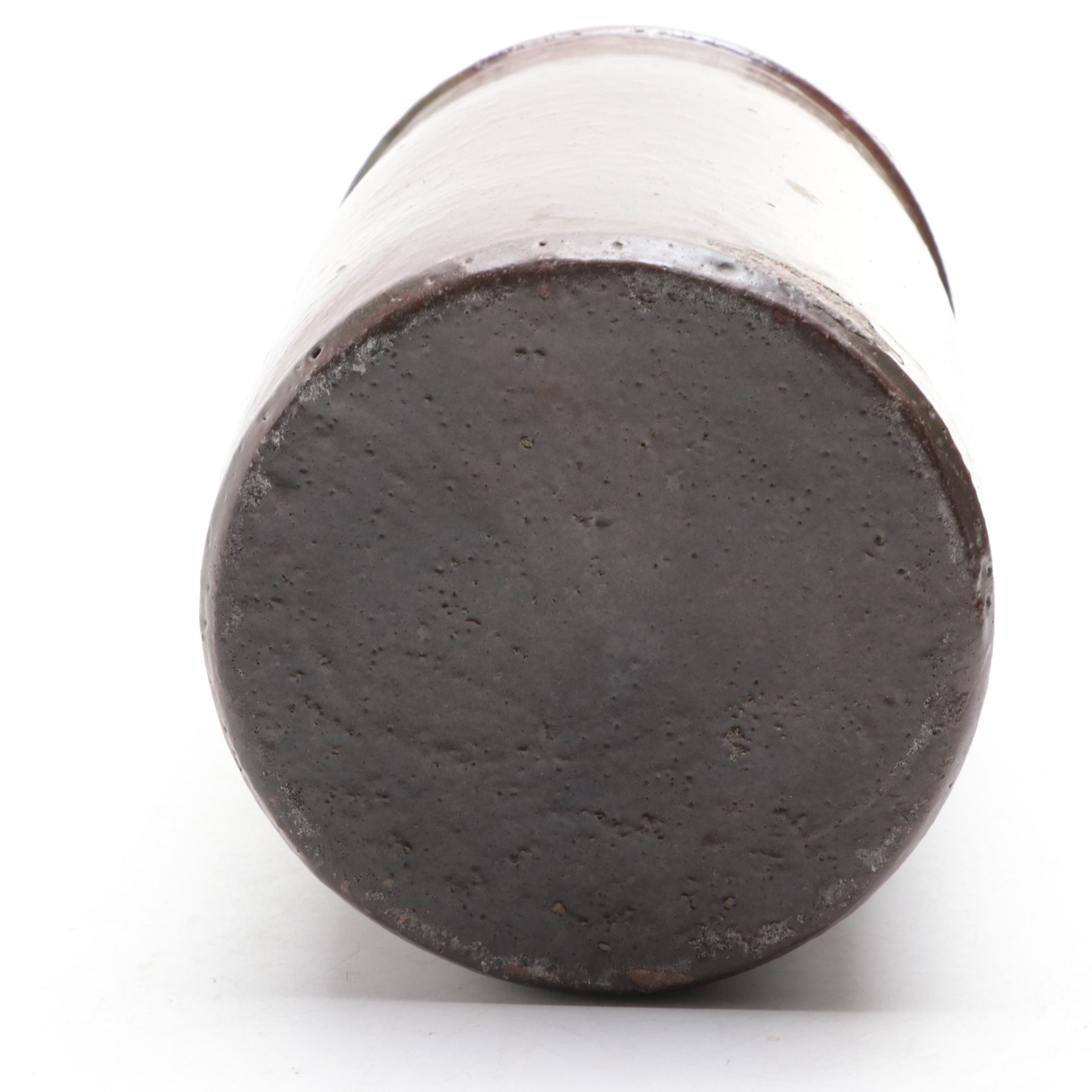 Hamilton & Jones and Other Salt Glazed Stoneware Crock, 20th Century