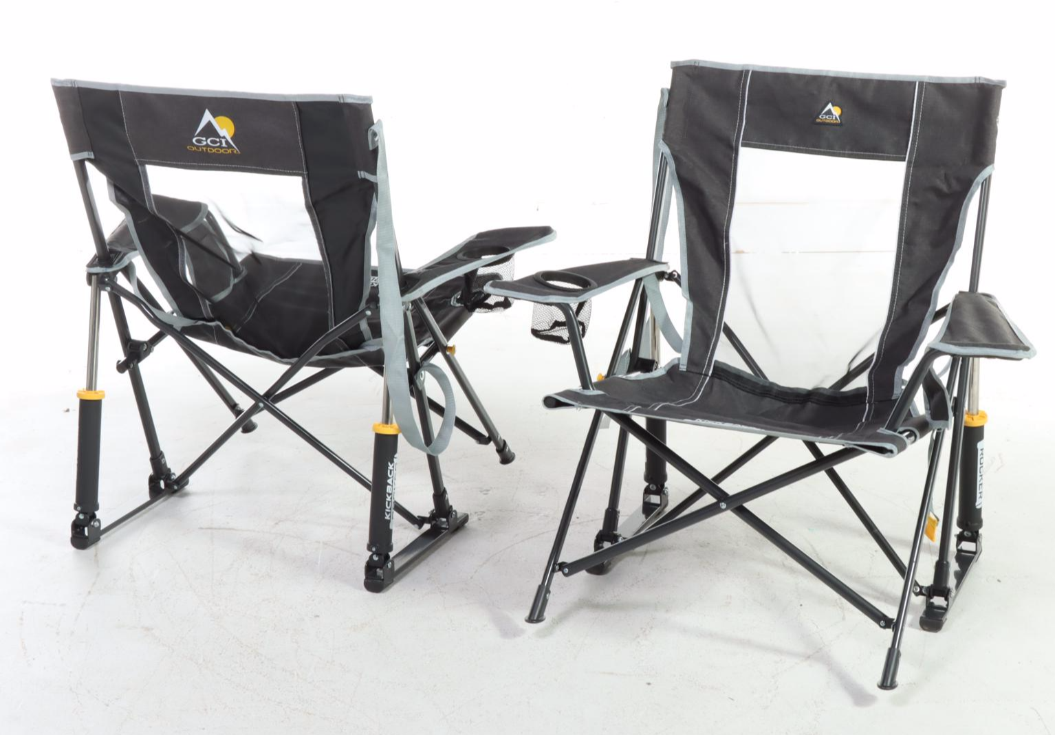 Pair of GCI Outdoor "Kickback" Folding Rockers