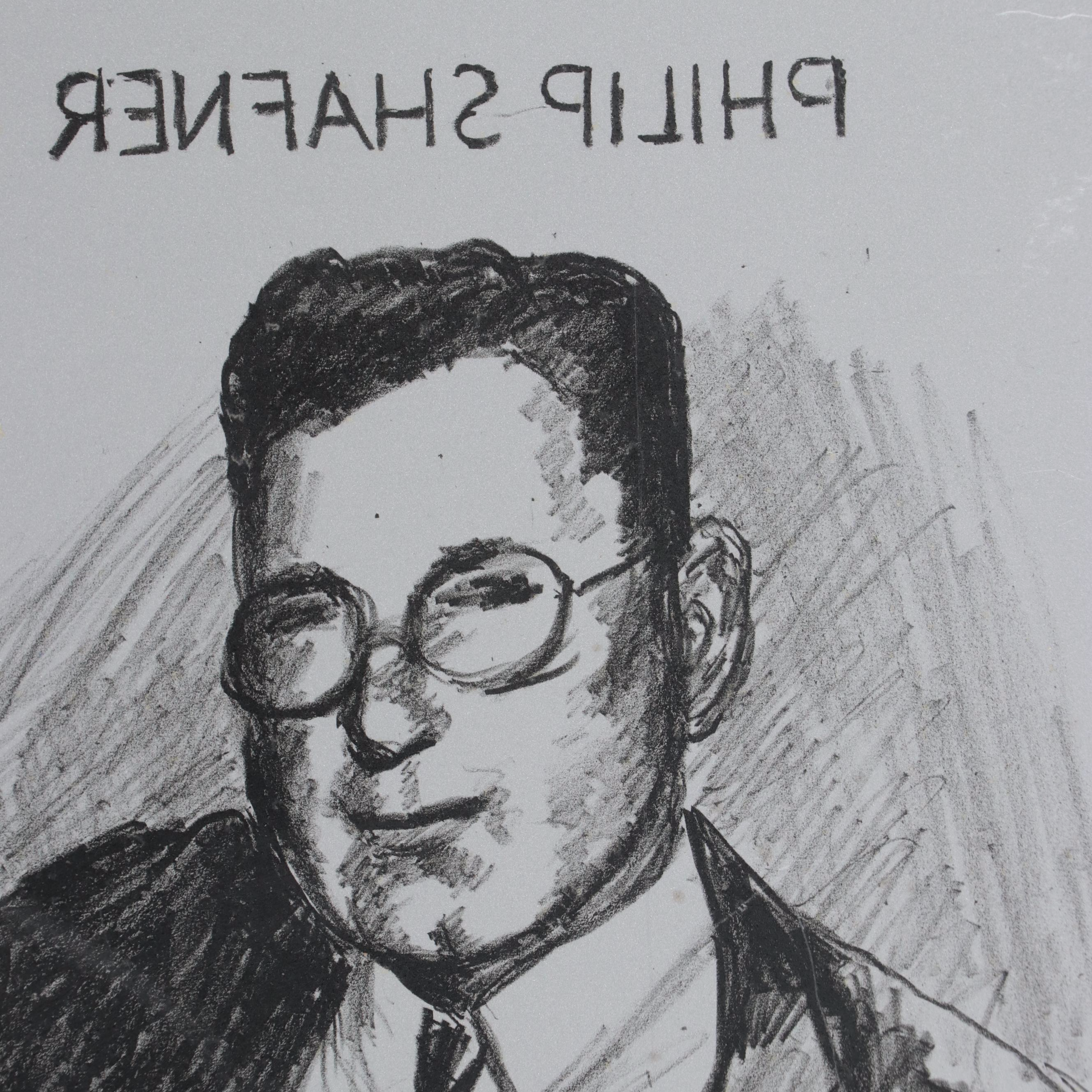 Sidney Chafetz Lithograph "Philip and Rose Shafner," 1998