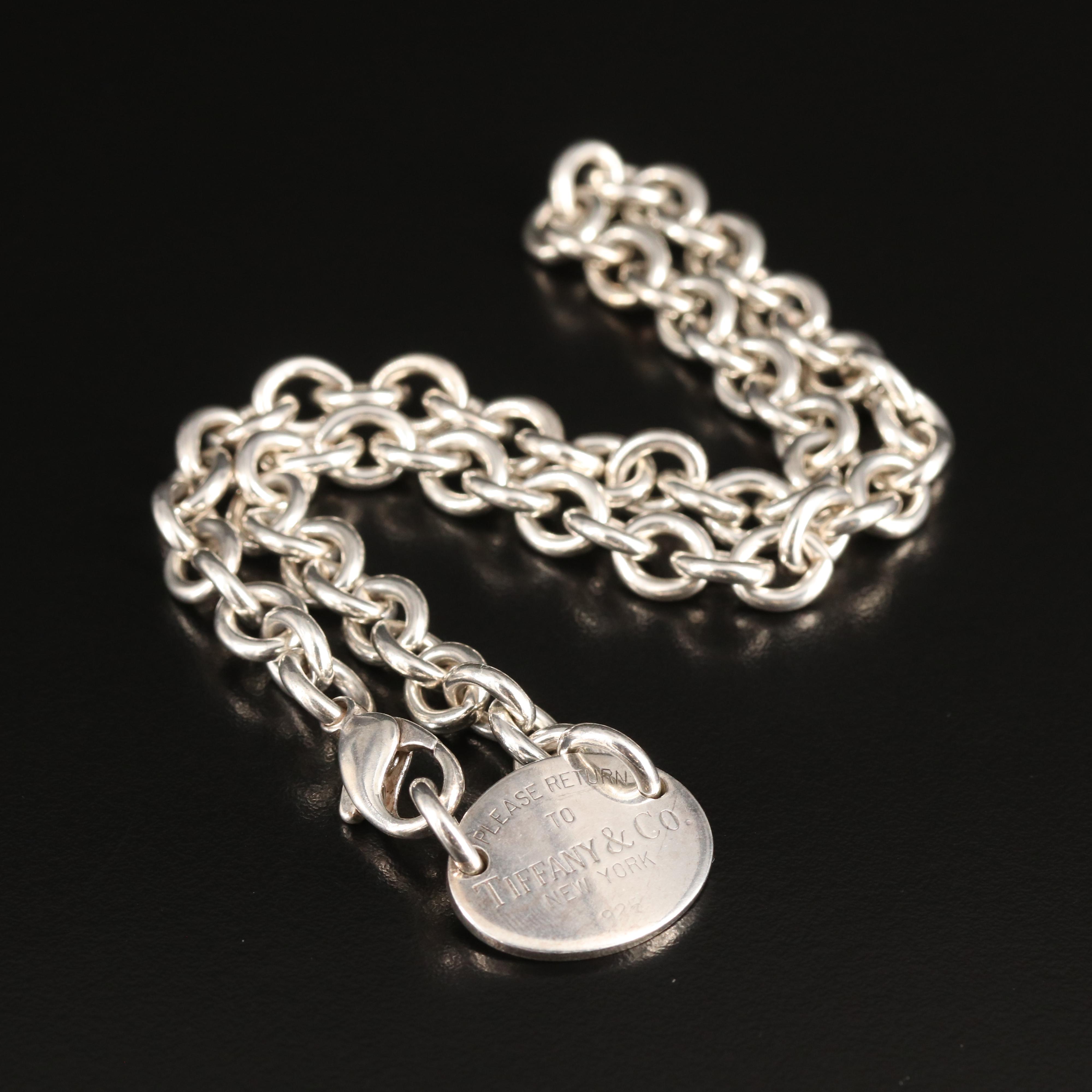 Tiffany & Co. "Return to Tiffany" Sterling Necklace