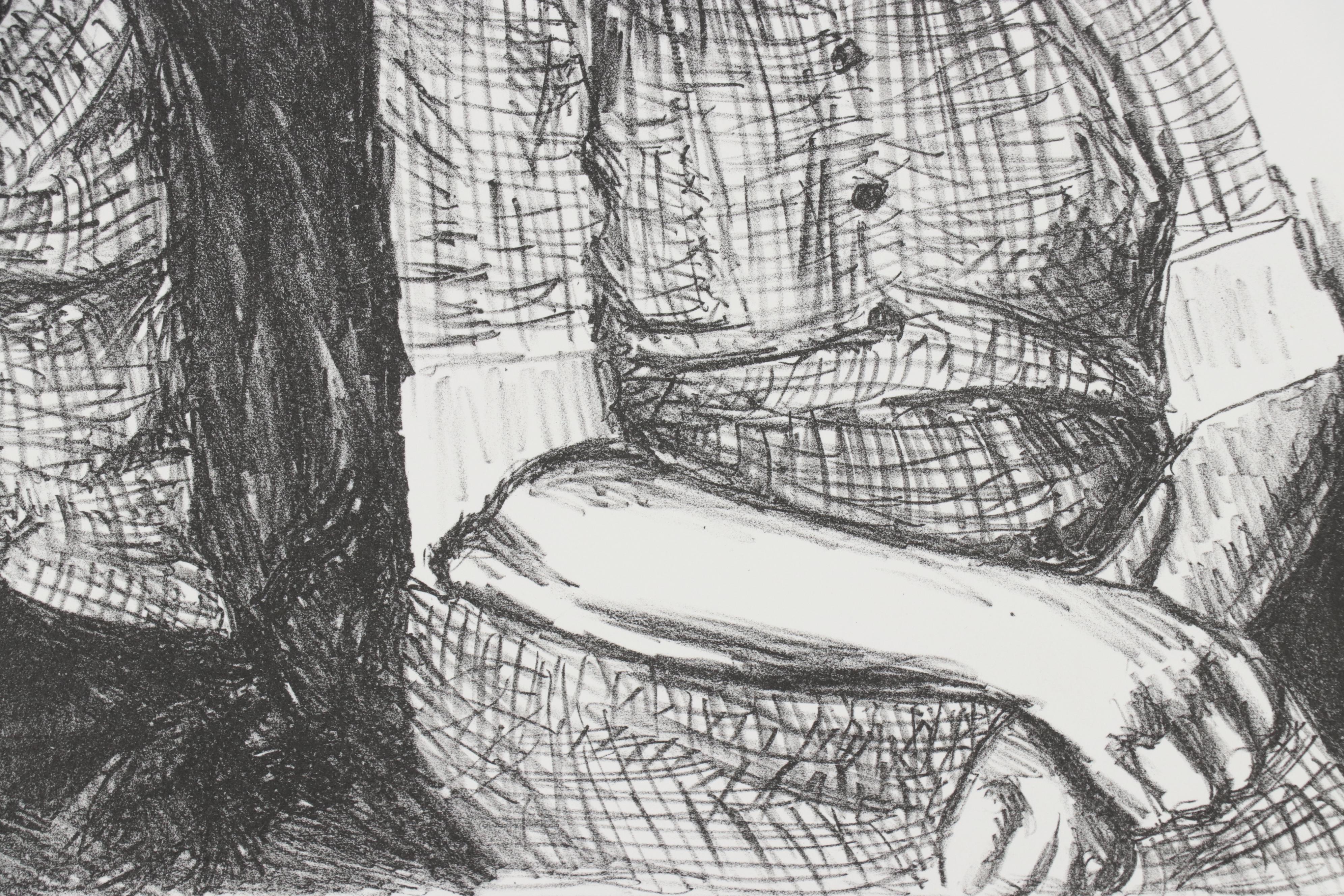 Sid Chafetz Lithographs "Philip and Rose Shafner" & "The Gabrilowitz Brothers"