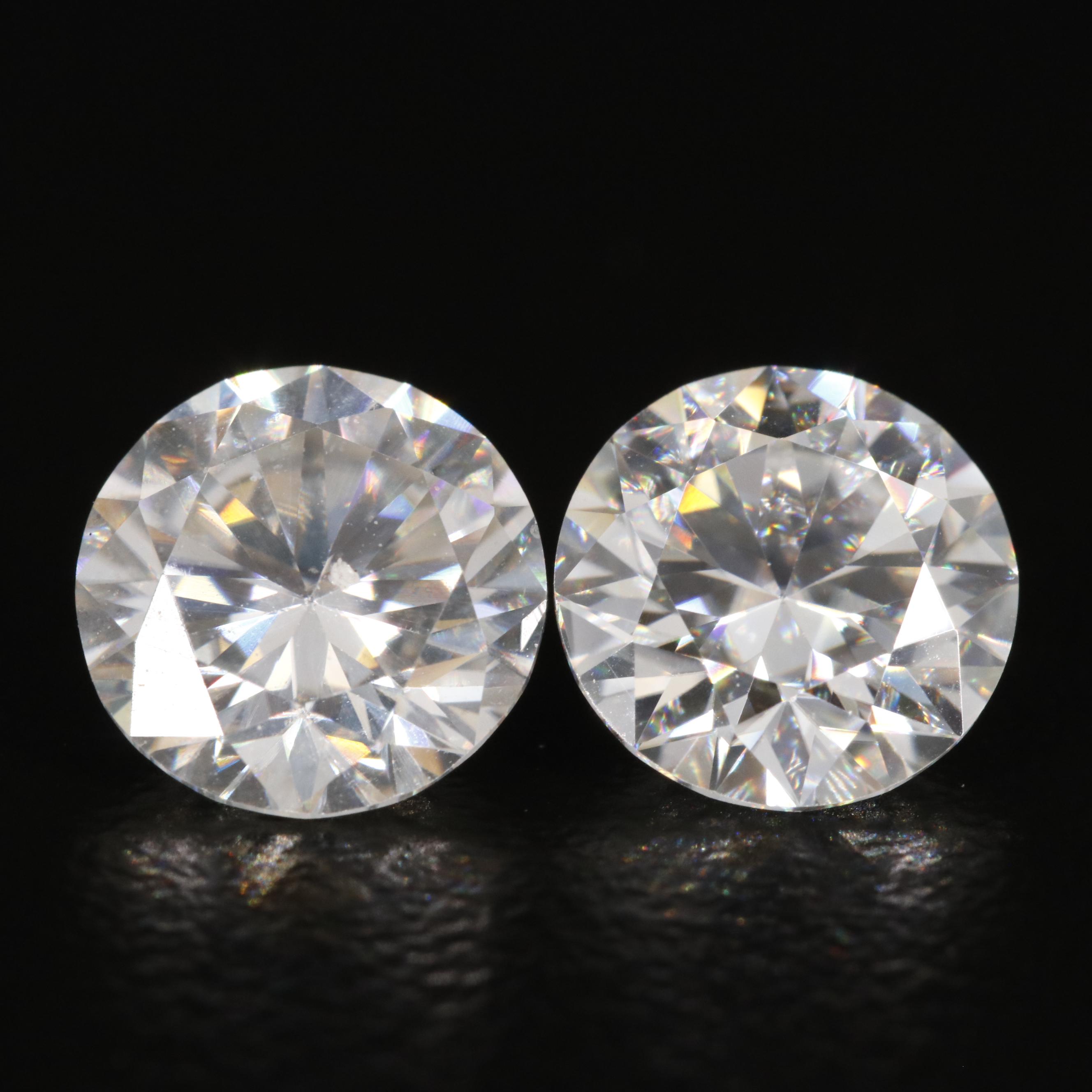 Loose 2.45 CTW Moissanite Lot