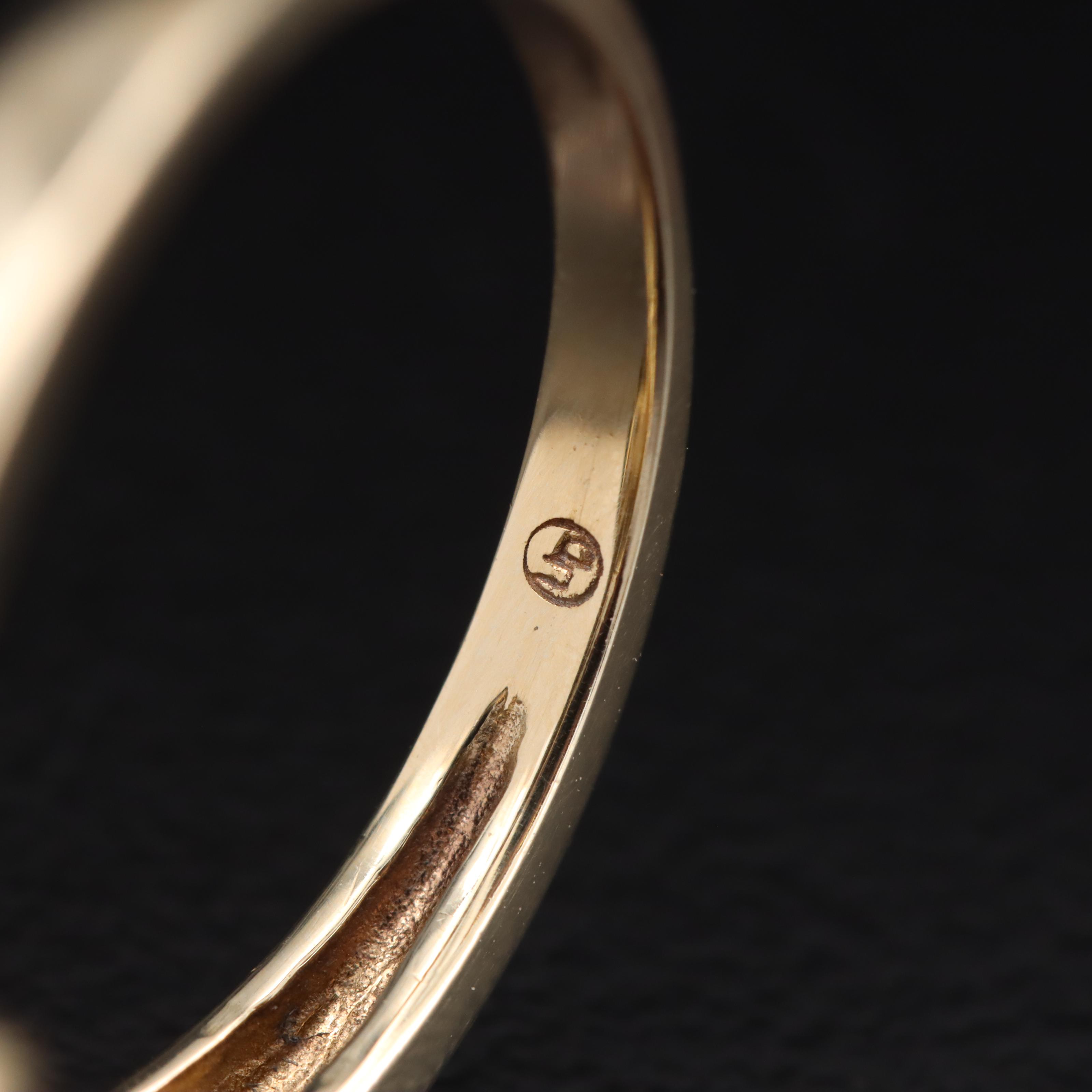 10K Opal and Diamond Ring