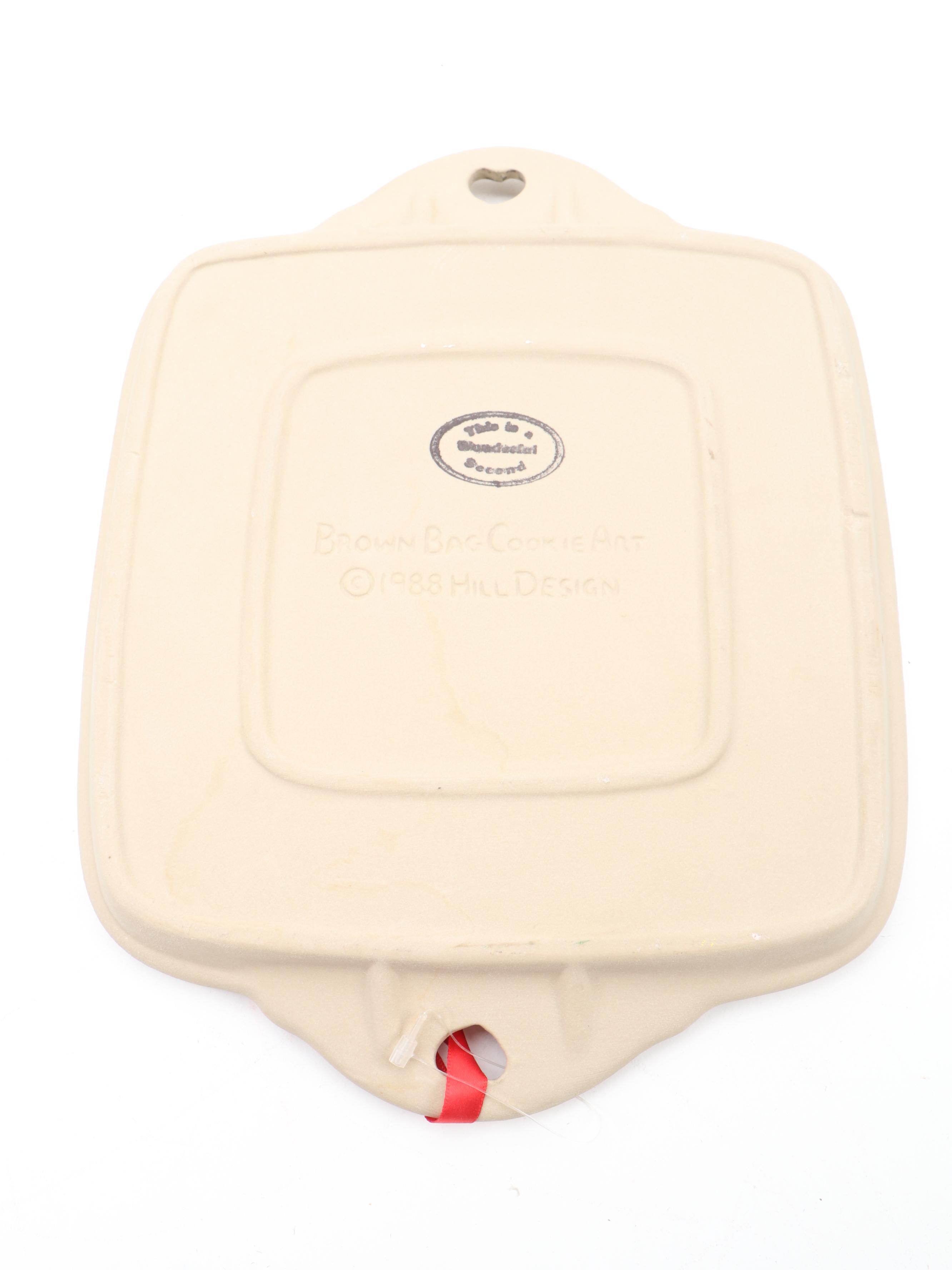 German Römertopf Clay Cooker with Garlic Baker and Shortbread Pan