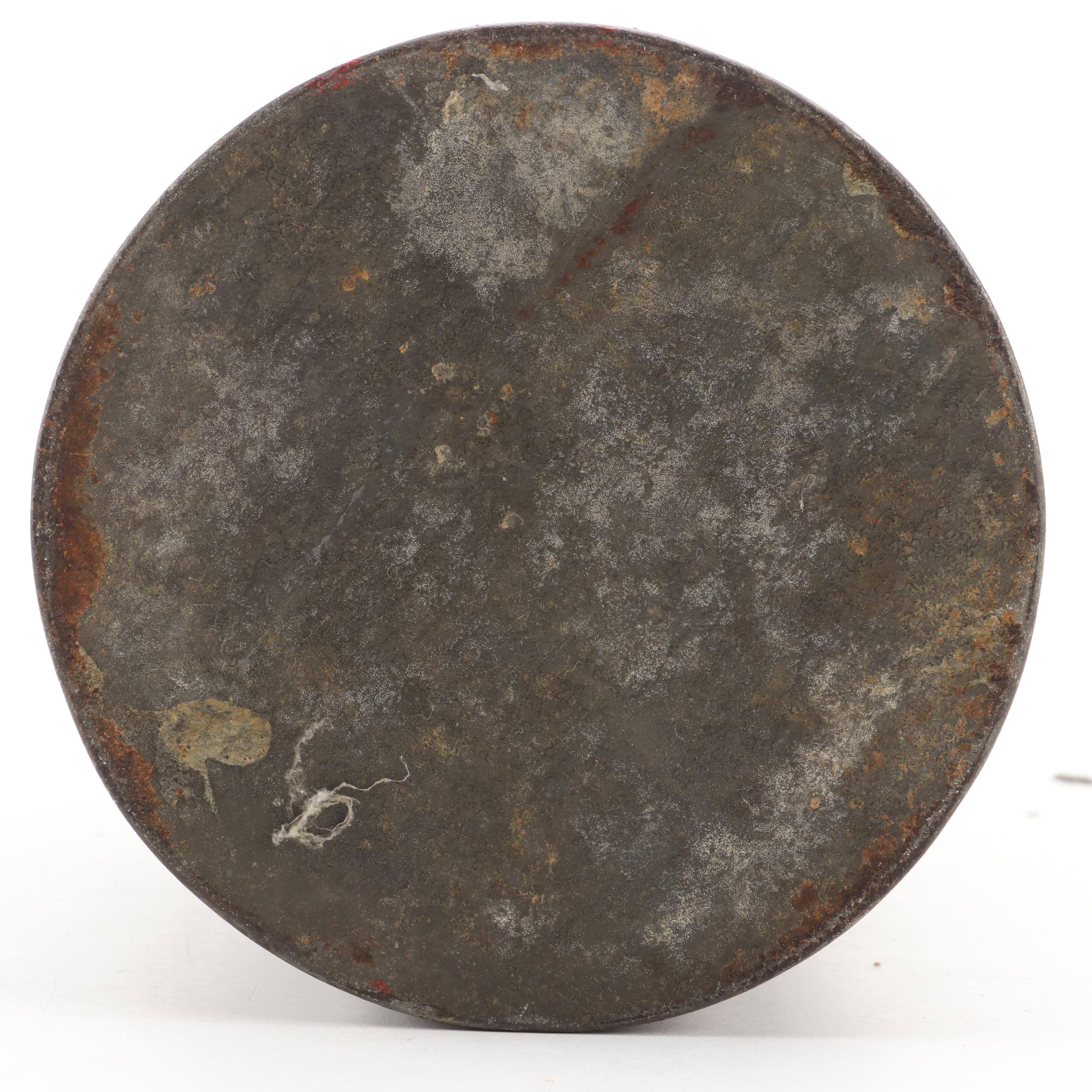 Arcade Cast Iron Lemon Squeezer with Toleware Containers and Other Kitchenware