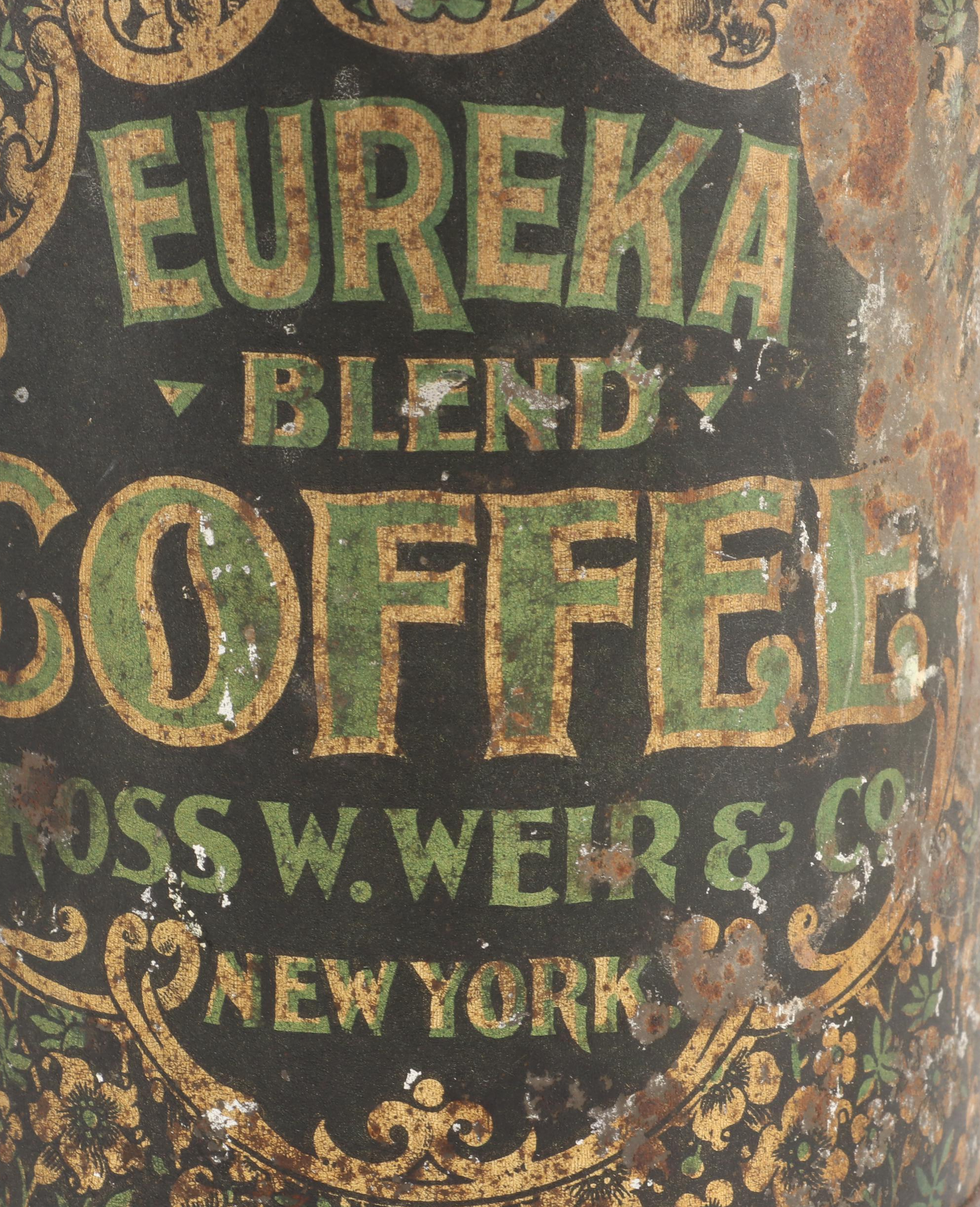 Arcade Cast Iron Lemon Squeezer with Toleware Containers and Other Kitchenware