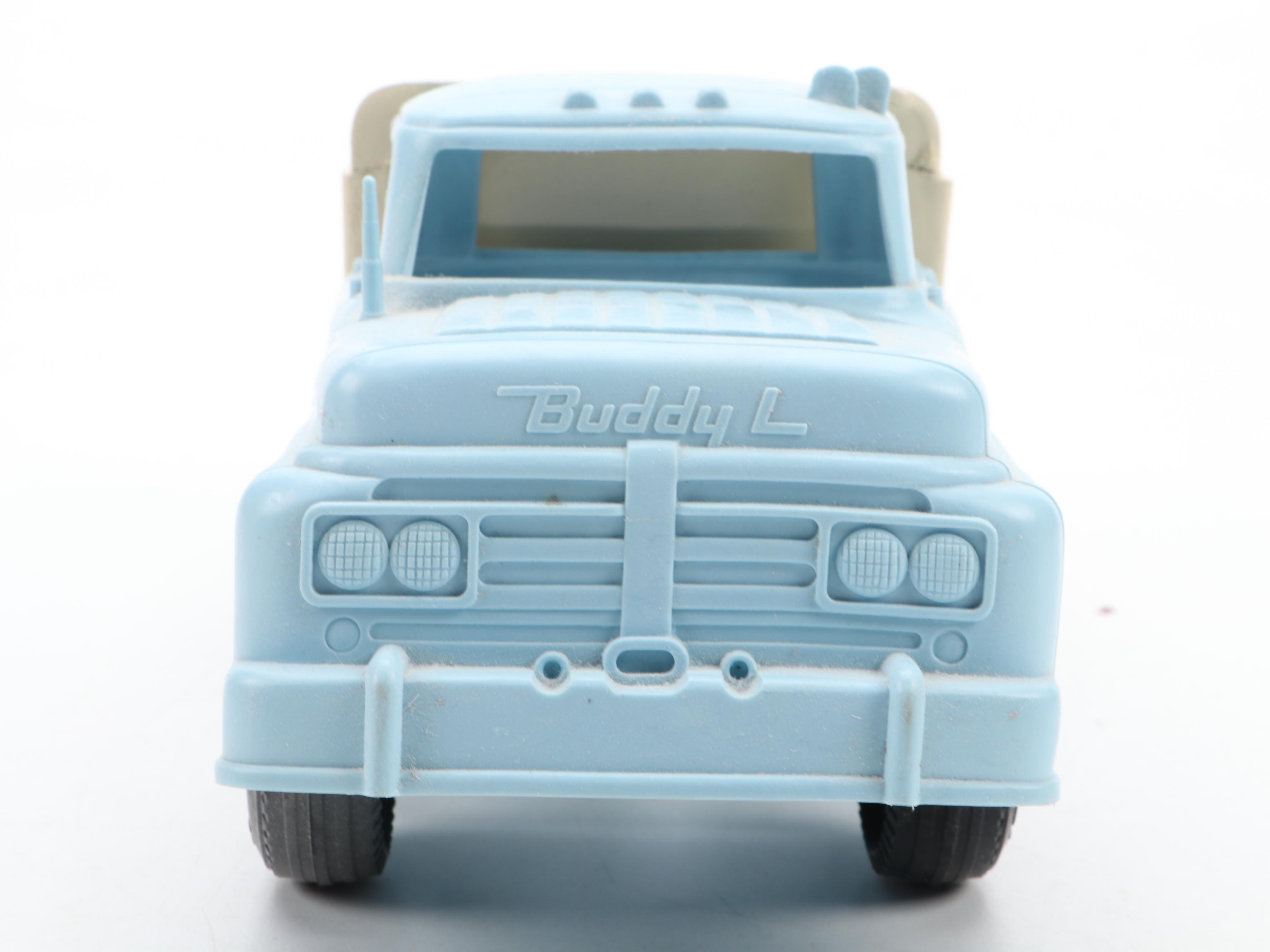 Metalcraft Coca-Cola with Buddy "L" Supermarket Toy Delivery Trucks, Mid-20th C.