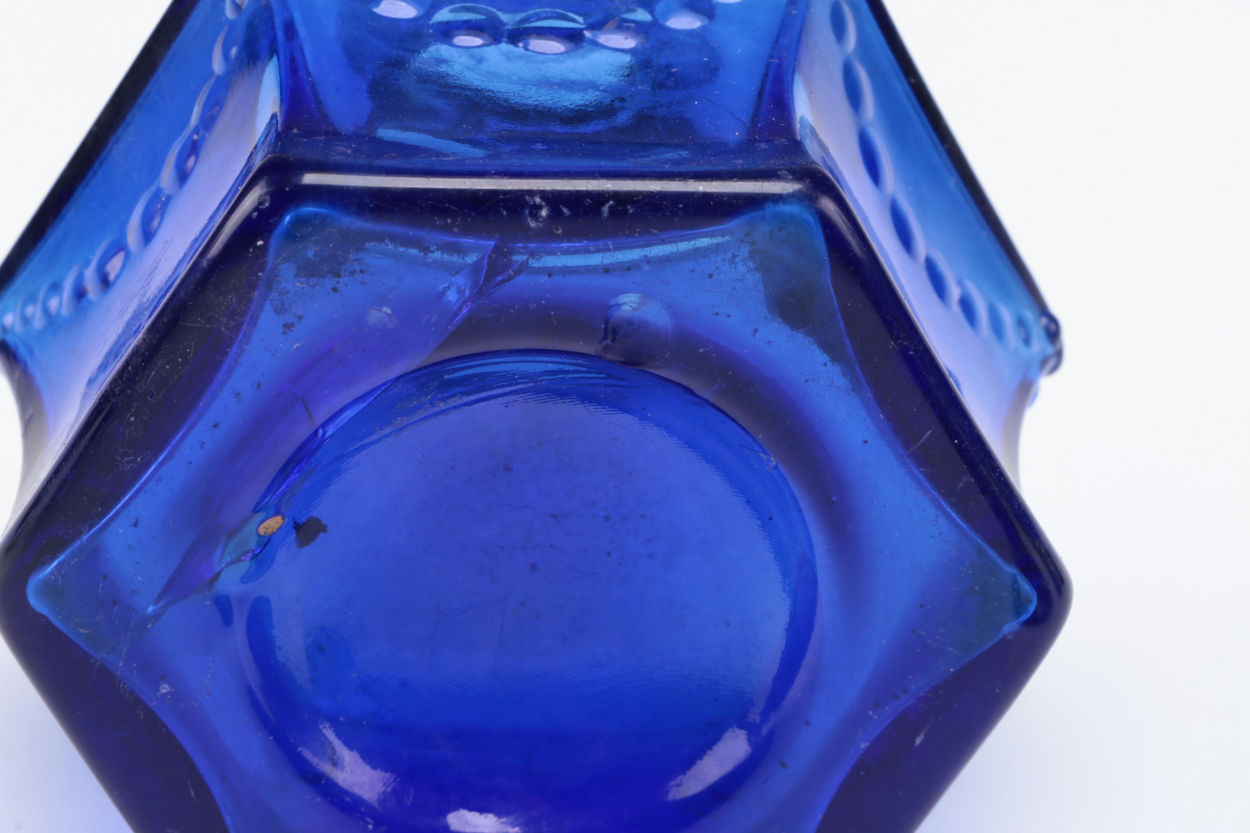 Keasbey & Mattison, Chelf Chemical and Other Cobalt Glass Bottles