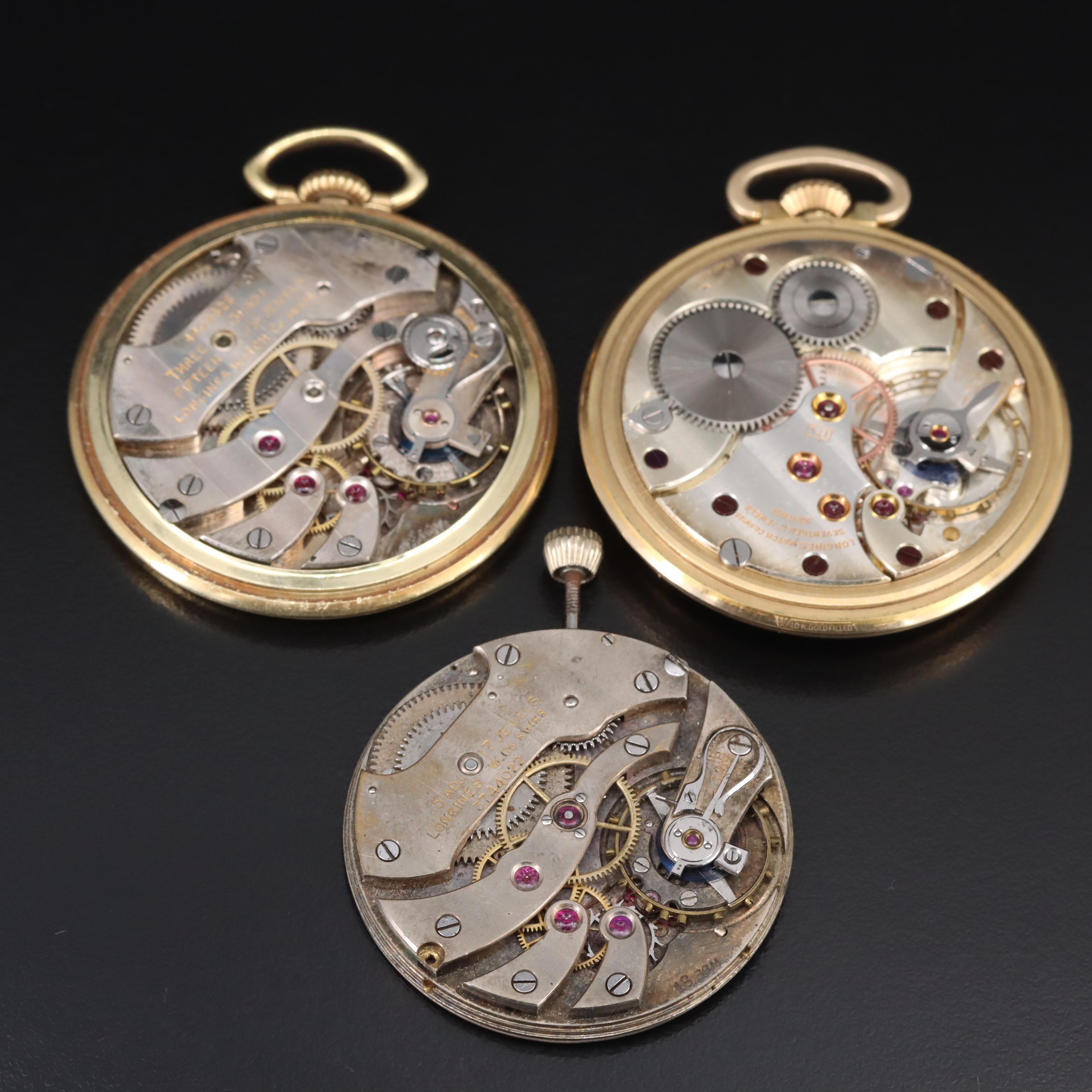 Longines Pocket Watch Movements