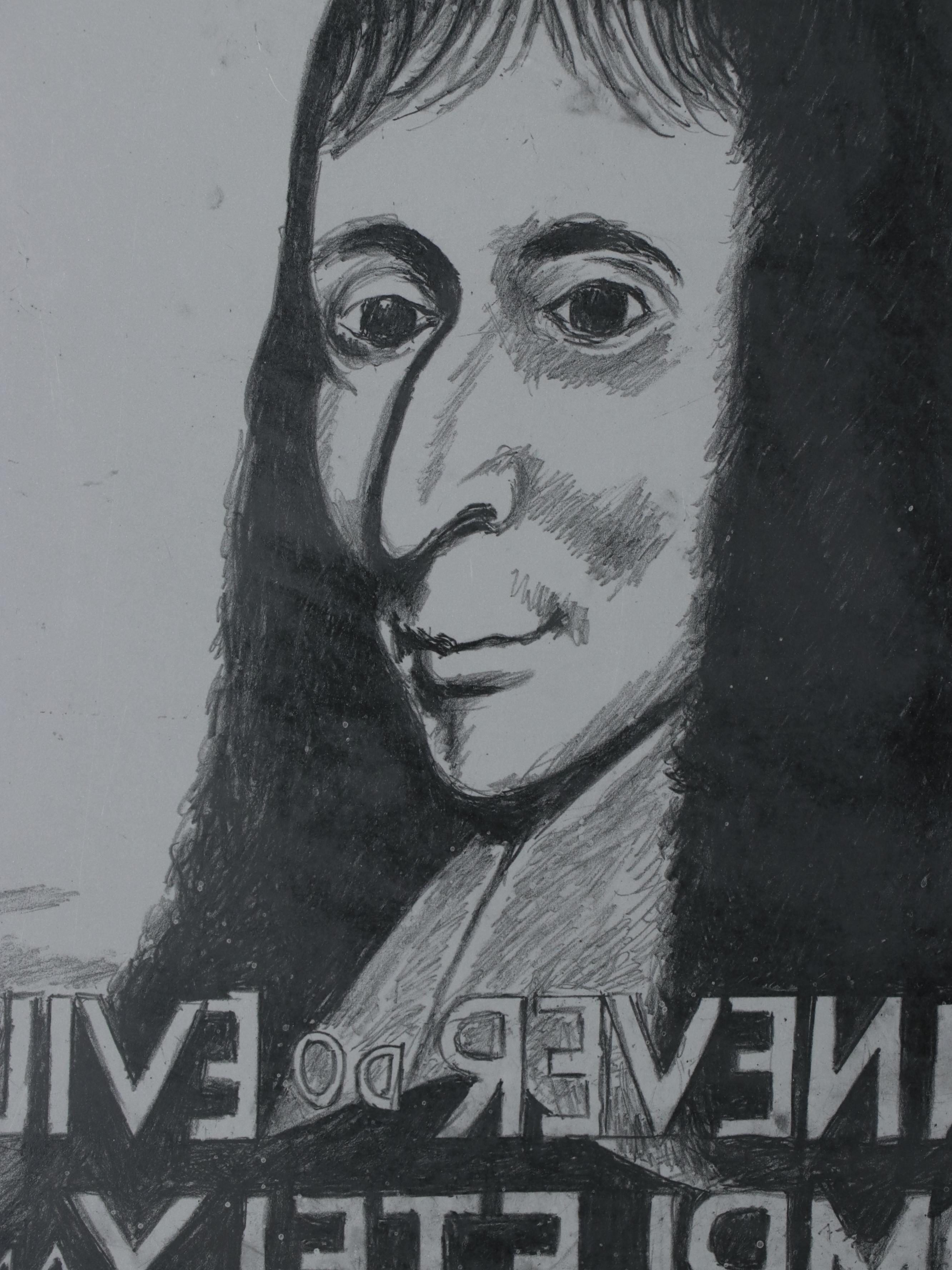 Sidney Chafetz Lithograph and Lithograph Plates of Blais Pascal