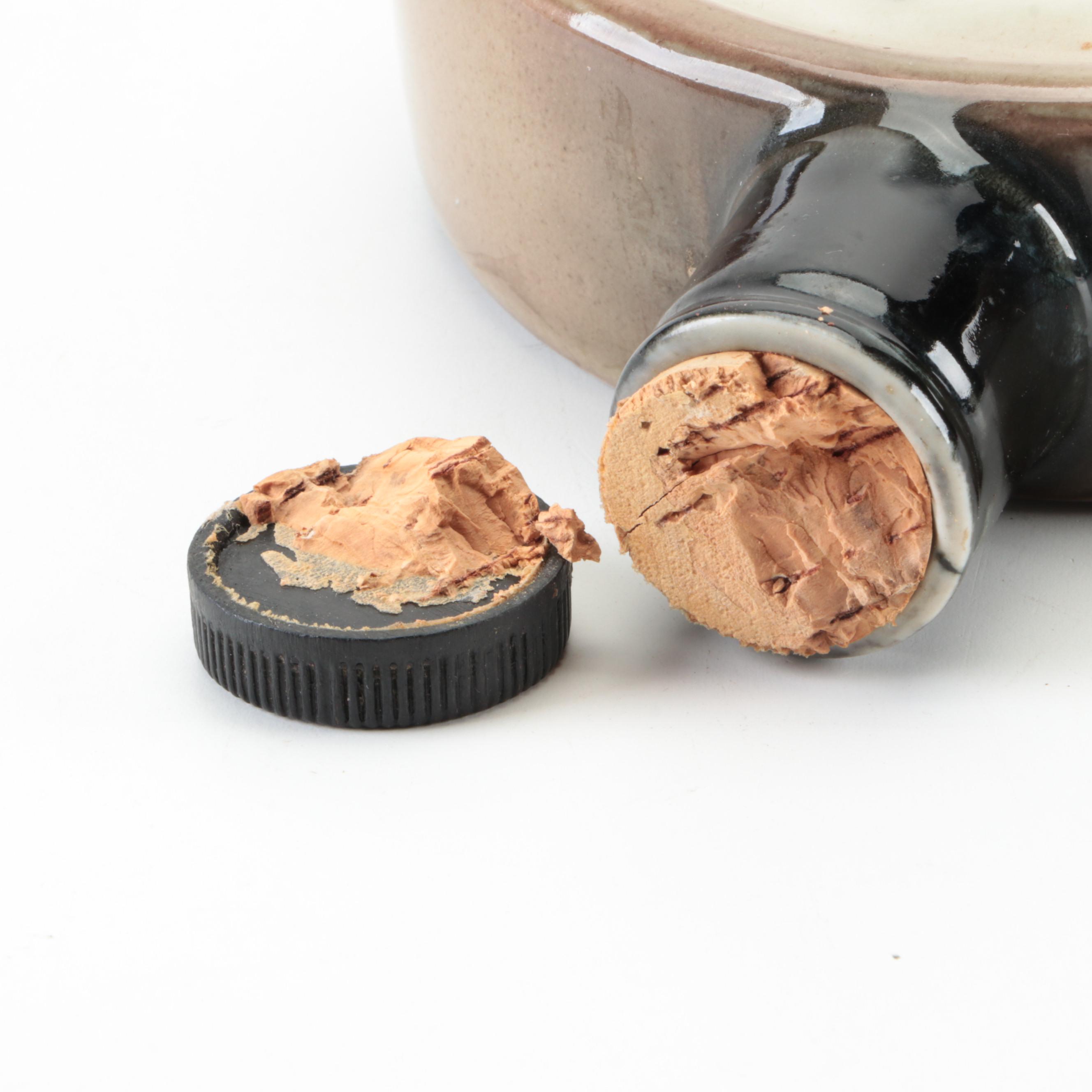 Regal China Beam Antioch, Illinois Diamond Jubilee Commemorative Decanter, 1967