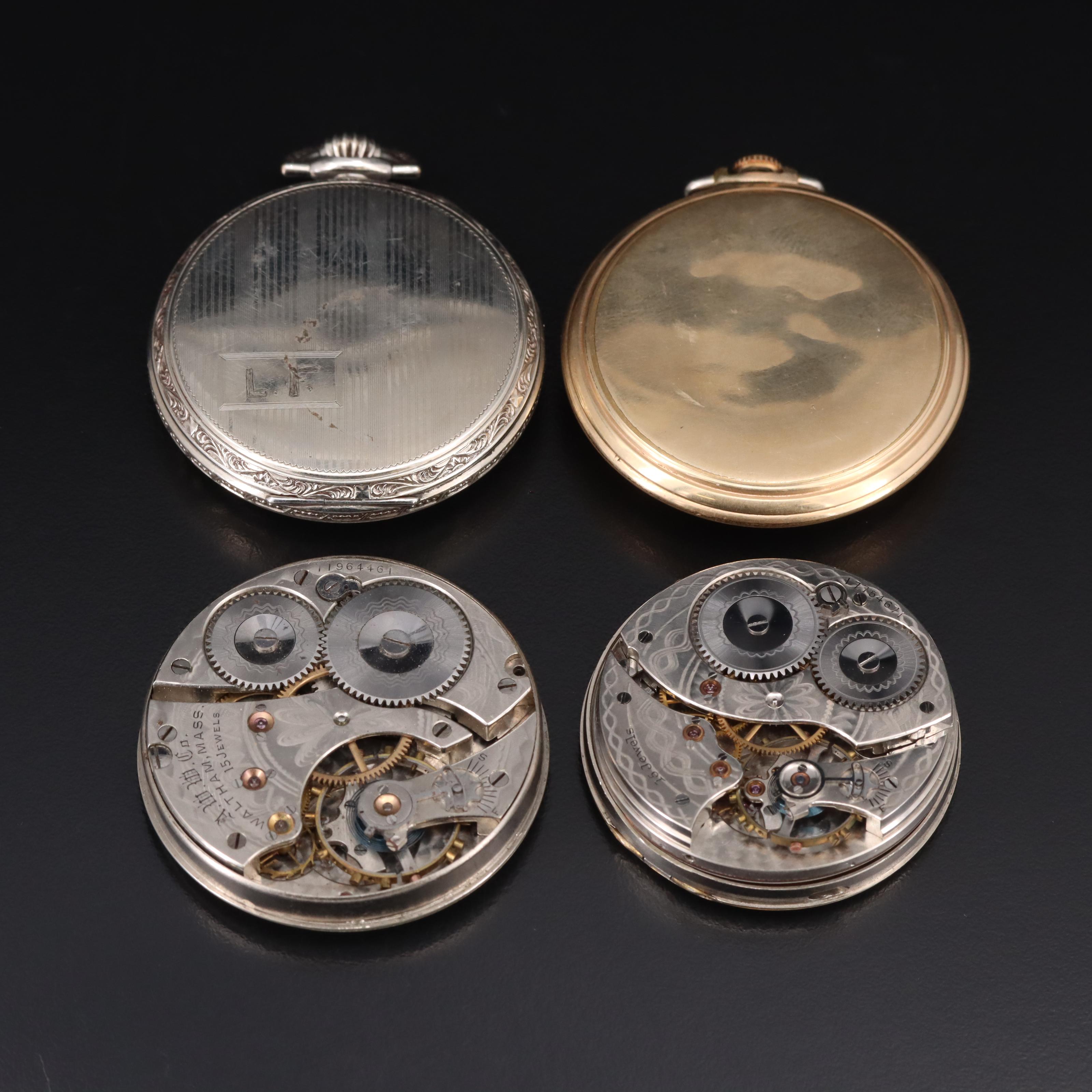 Antique Waltham Pocket Watch Movements