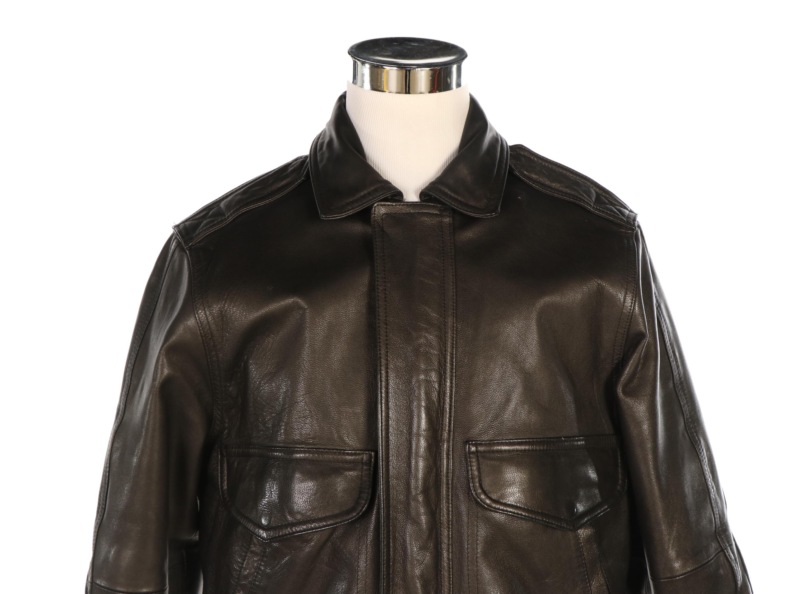 Men's San Diego Leather Jacket Company and Schott Bros, Inc. Leather Jackets