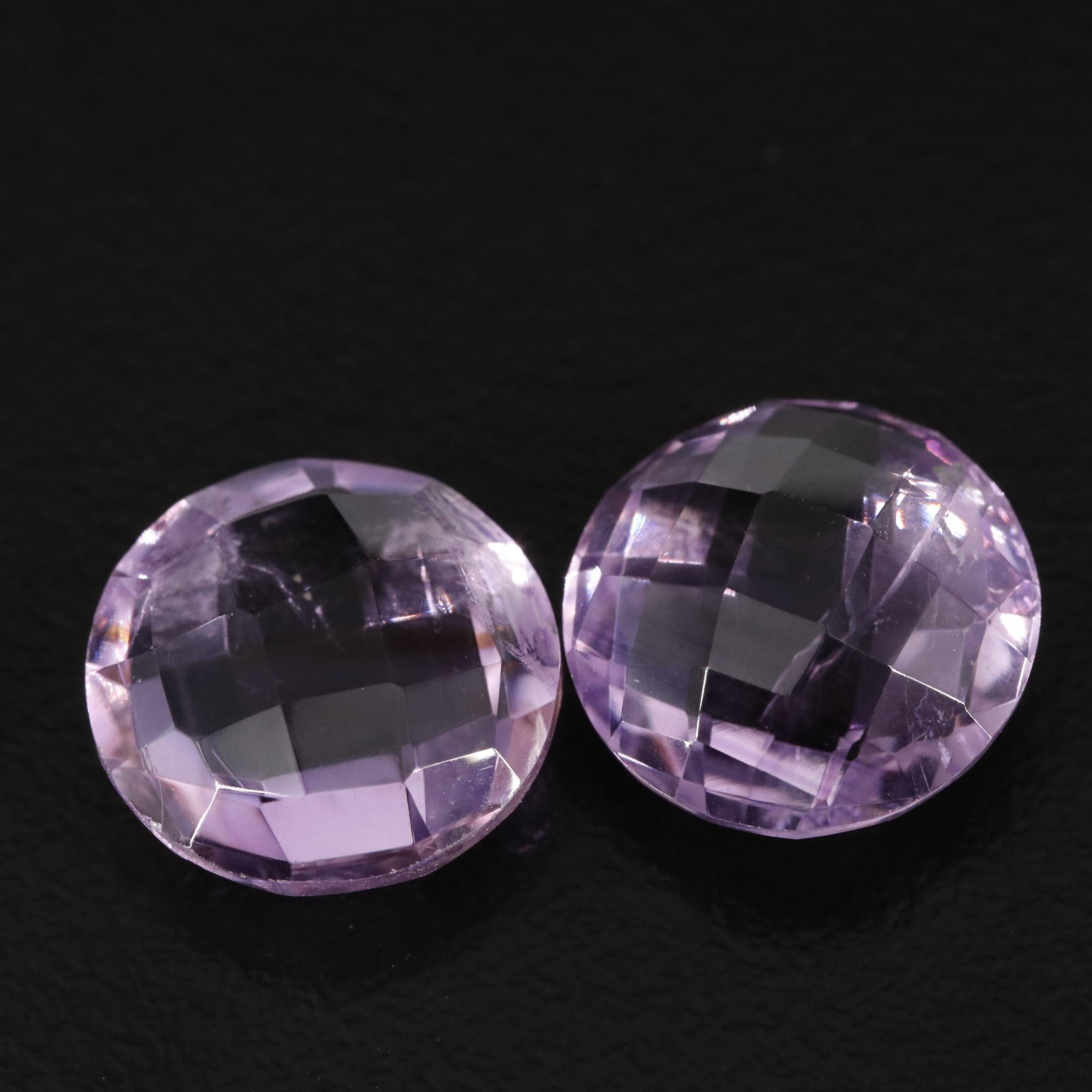 Loose 10.72 CTW Amethyst Lot