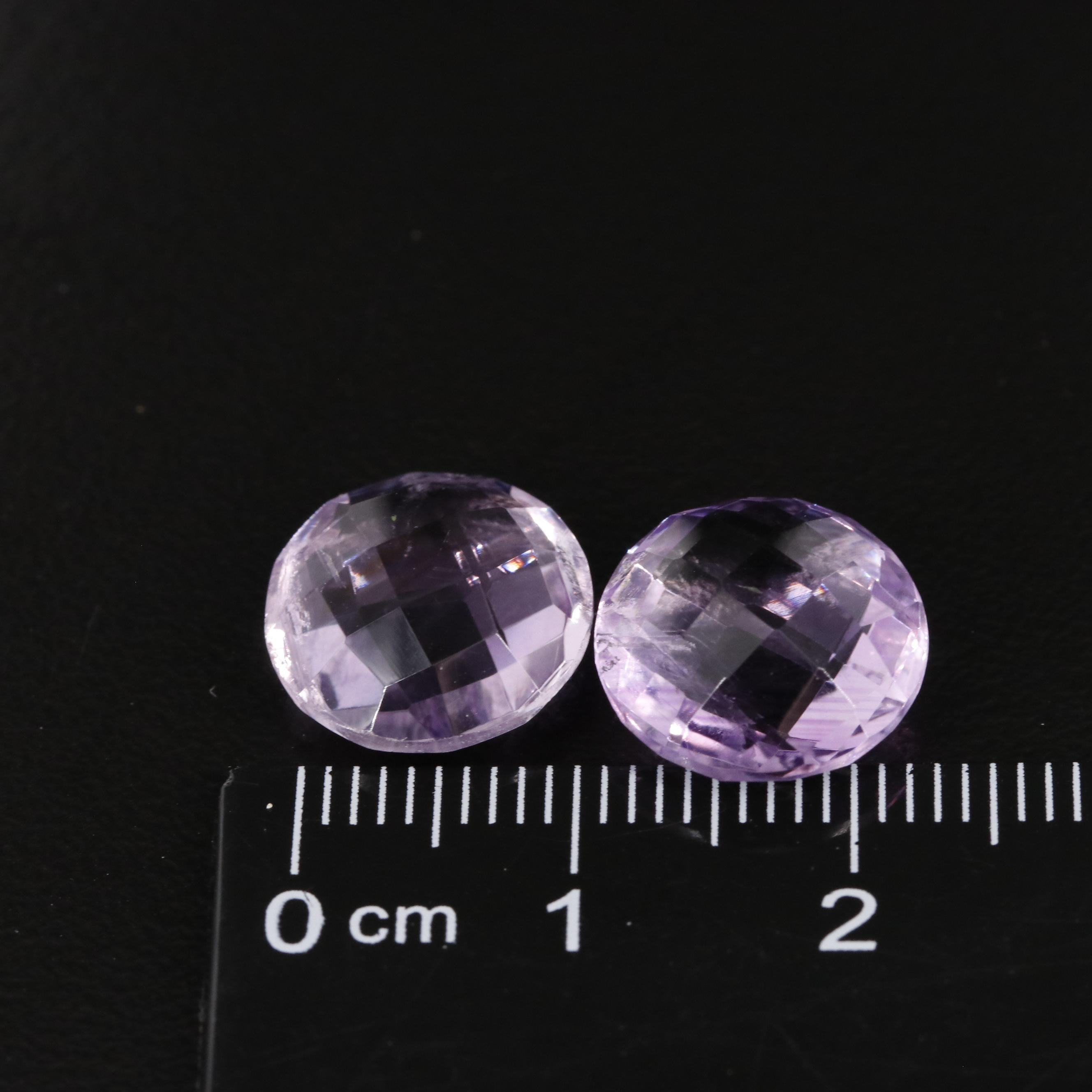 Loose 10.72 CTW Amethyst Lot