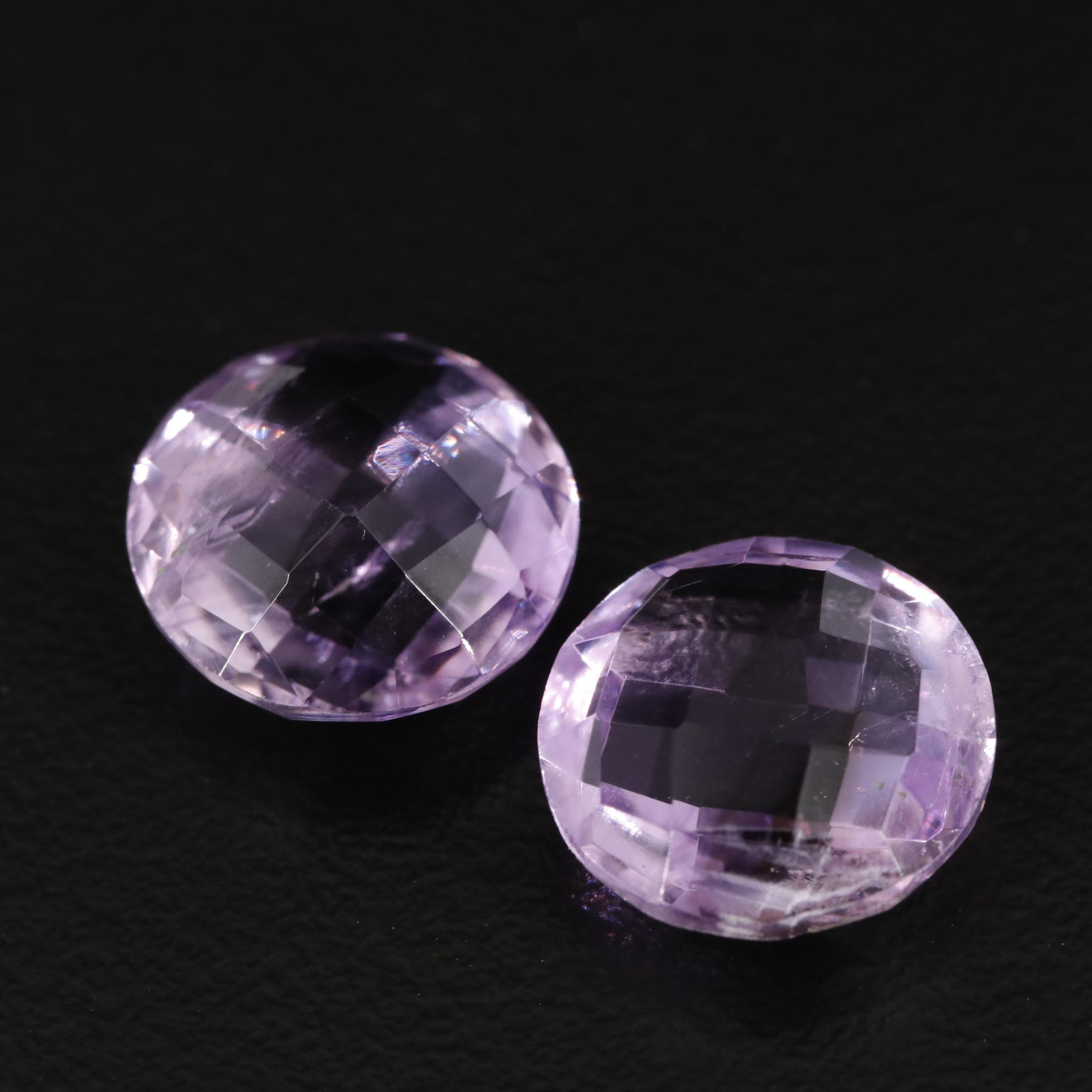 Loose 10.72 CTW Amethyst Lot