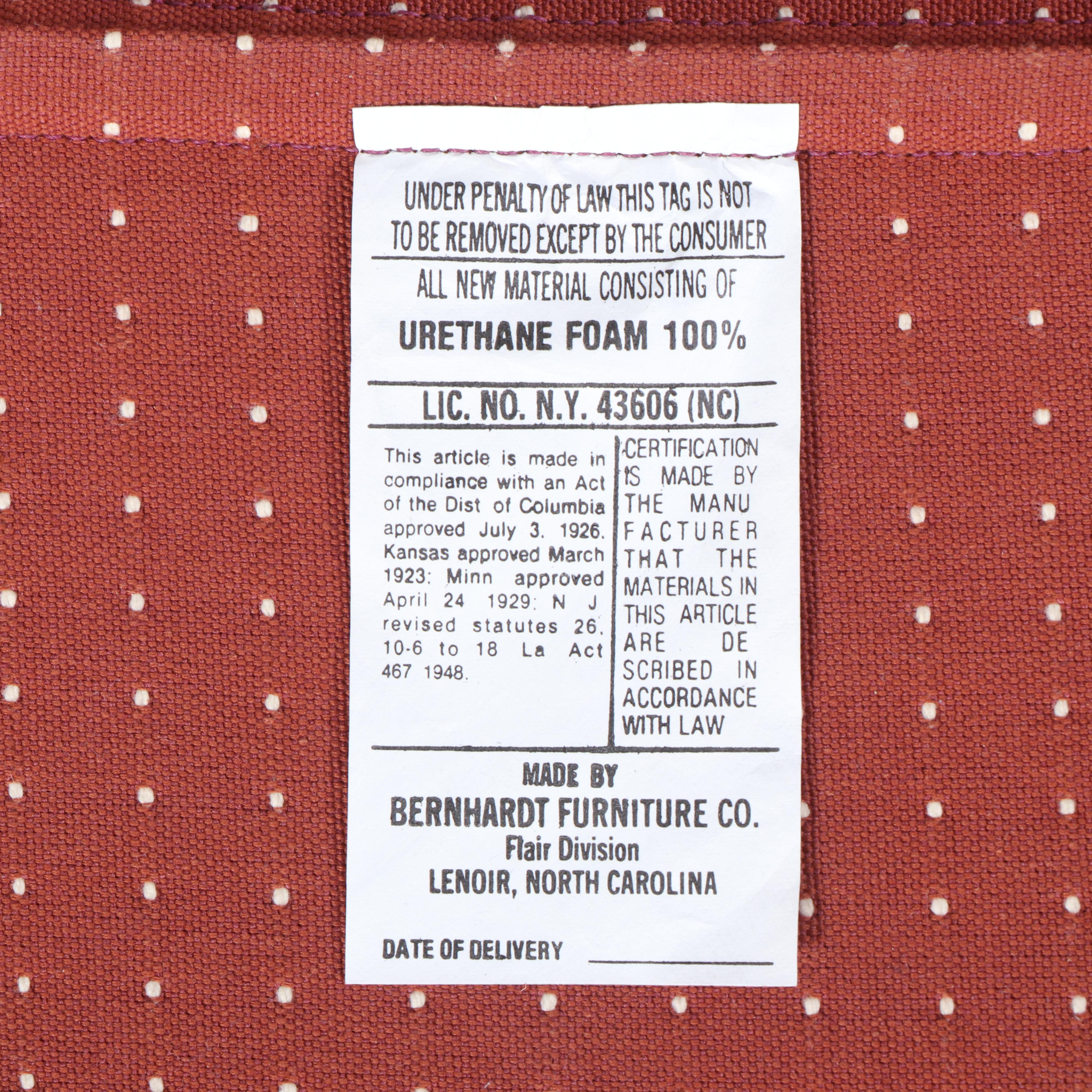 Bernhardt Hardwood and Glass Top Chinoiserie Console Table and Two Stools