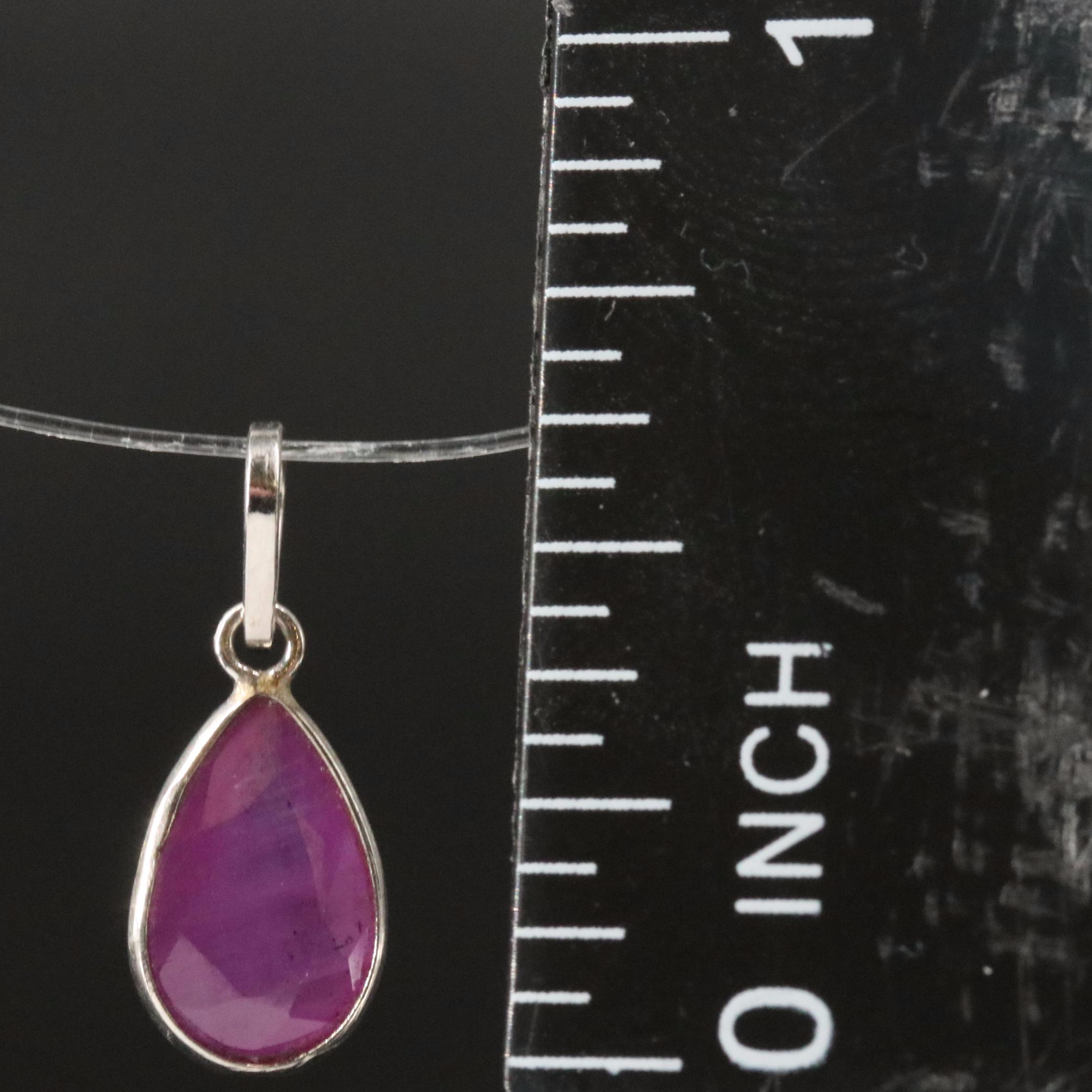 14K Filled Corundum Pendant