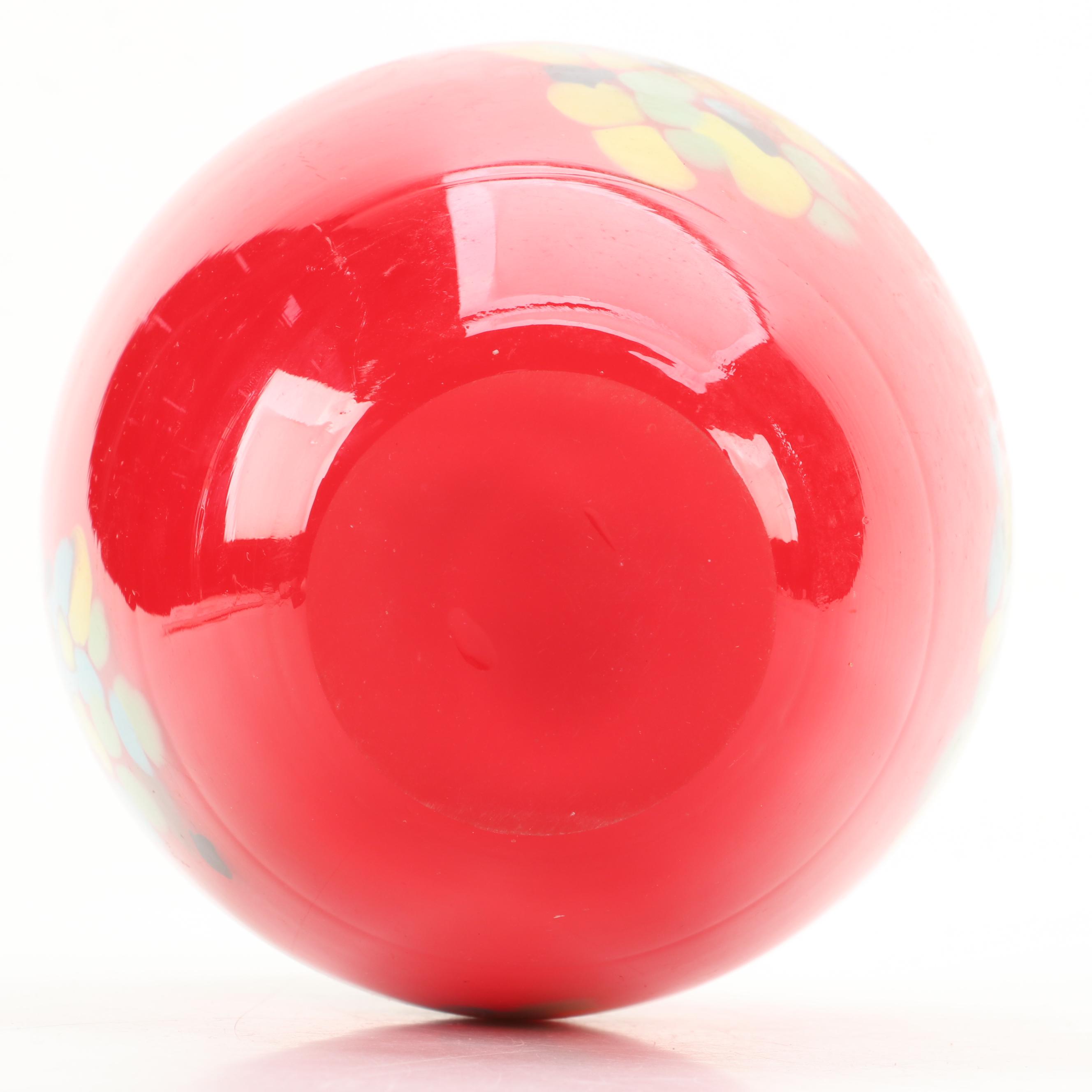 Murano Style Aventurine, Feathered and Confetti Art Glass Vases