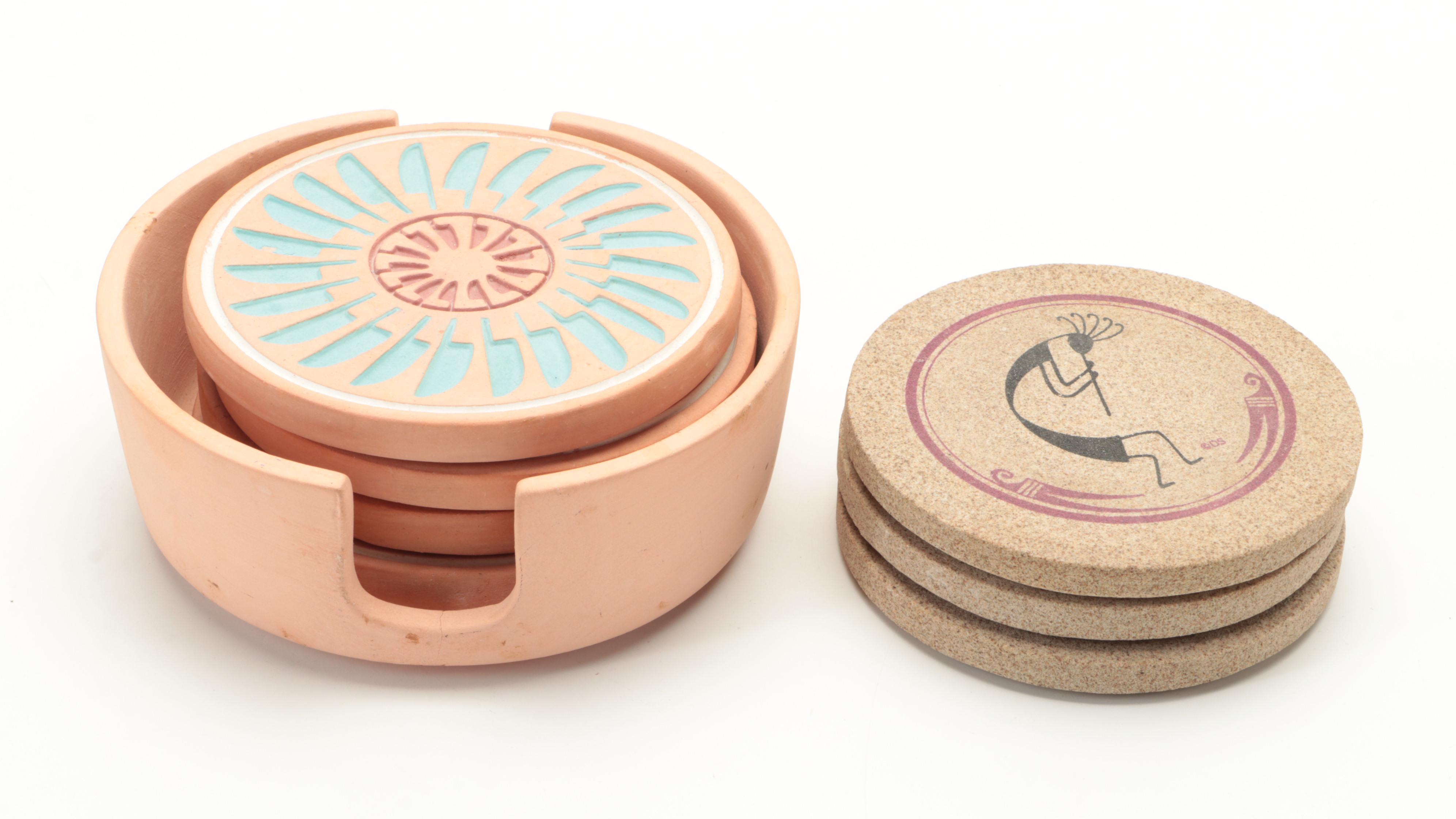 Ute Mountain Tribe Artist Signed Ceramic Vase and More