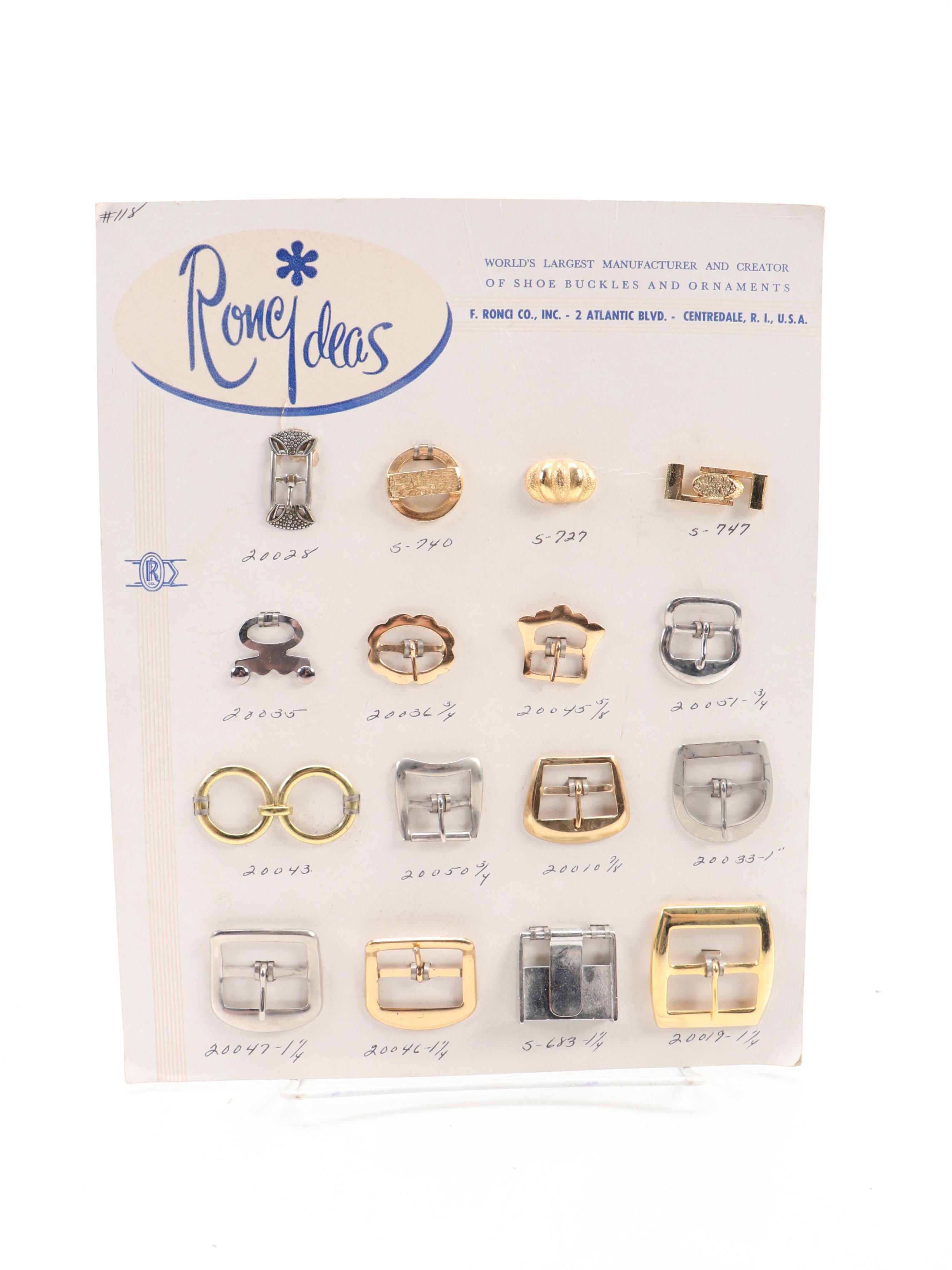 Simons Brothers Sterling Silver Thimbles with Other Sewing Supplies