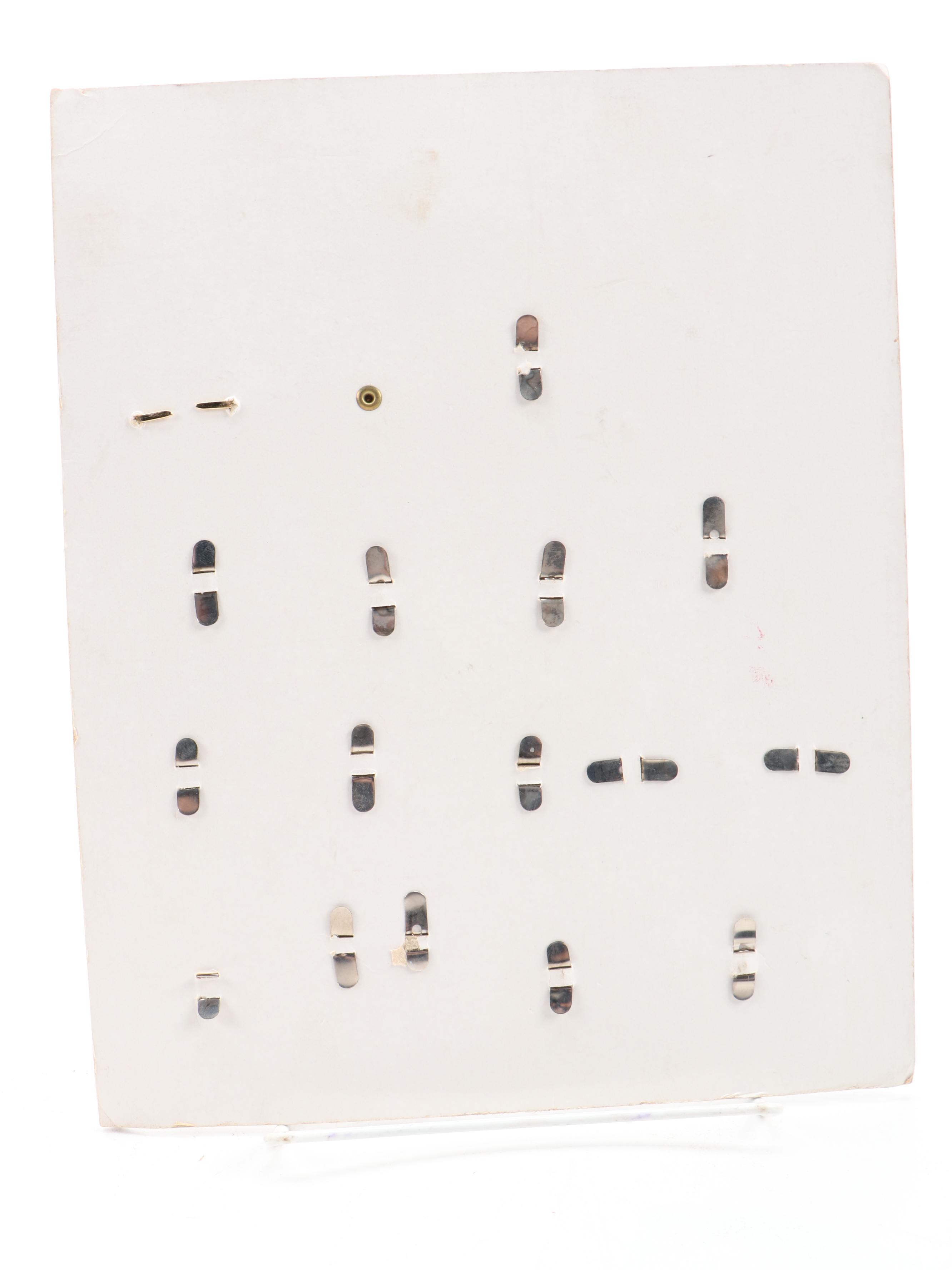 Simons Brothers Sterling Silver Thimbles with Other Sewing Supplies