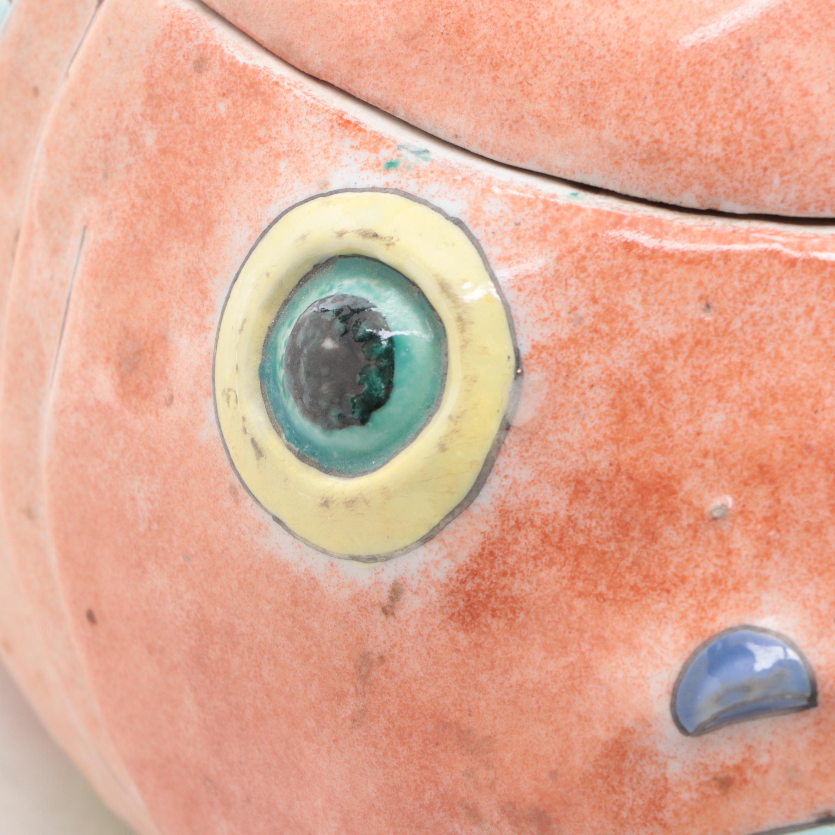 Chinese Export Porcelain Double Koi Fish-Form Tureen