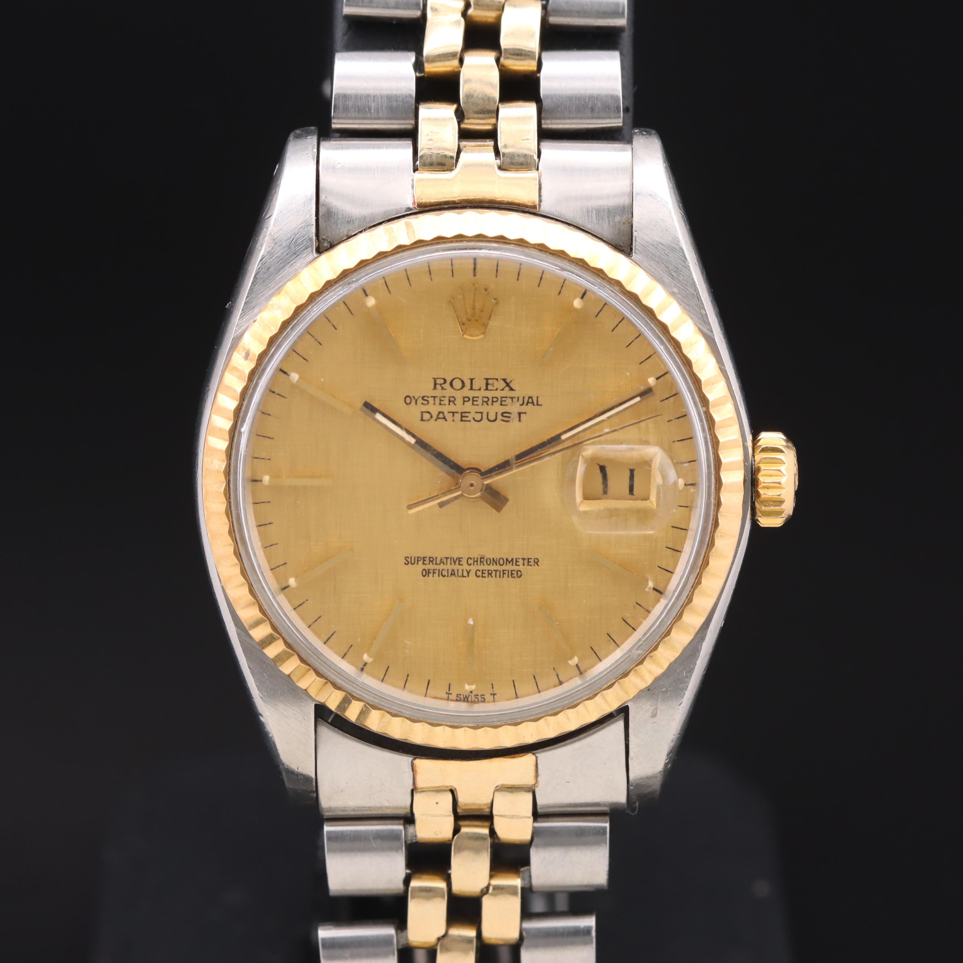 1977 Rolex Oyster Perpetual Datejust Watch