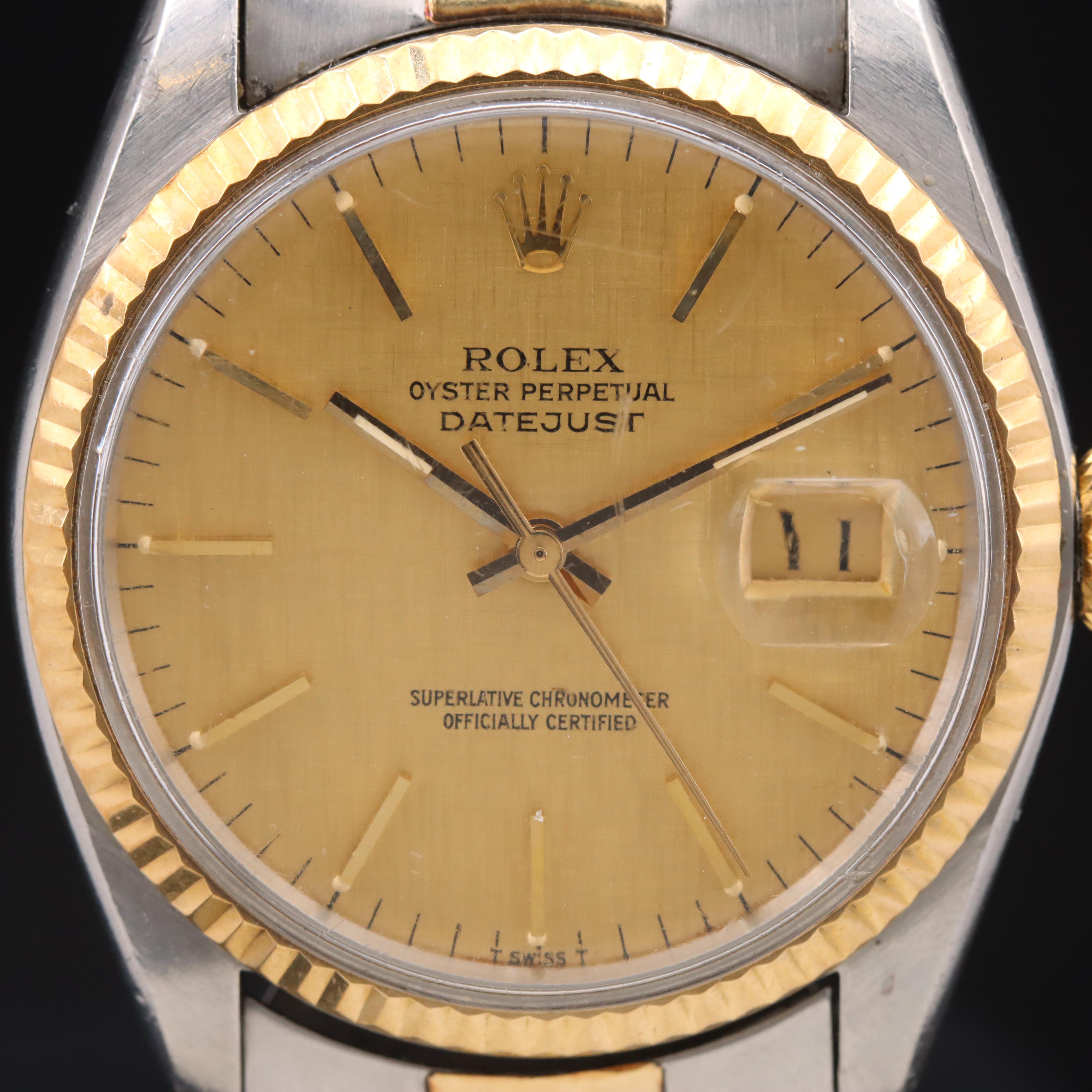 1977 Rolex Oyster Perpetual Datejust Watch