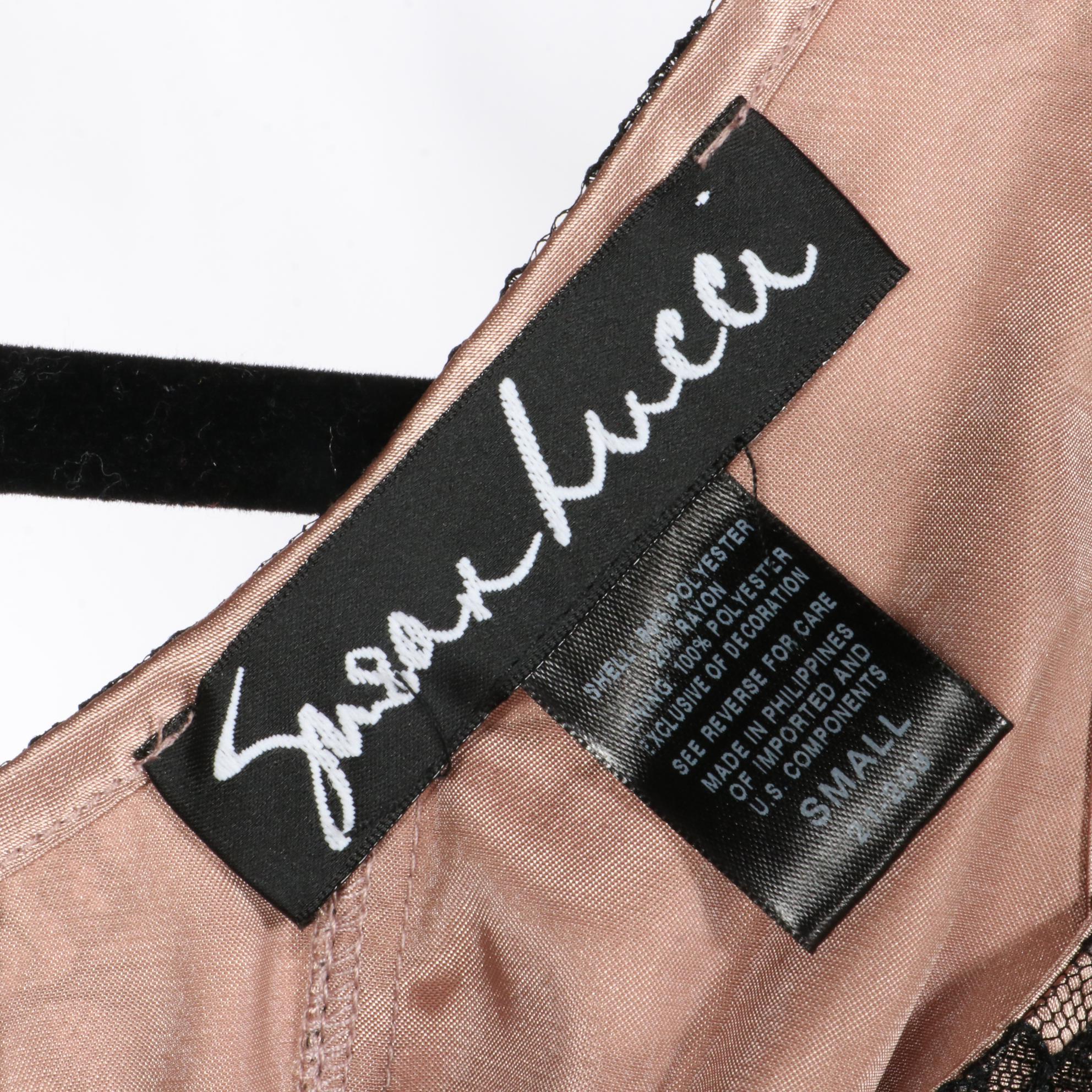 Susan Lucci Lace Corset Top, Camisoles, and Garter Belt