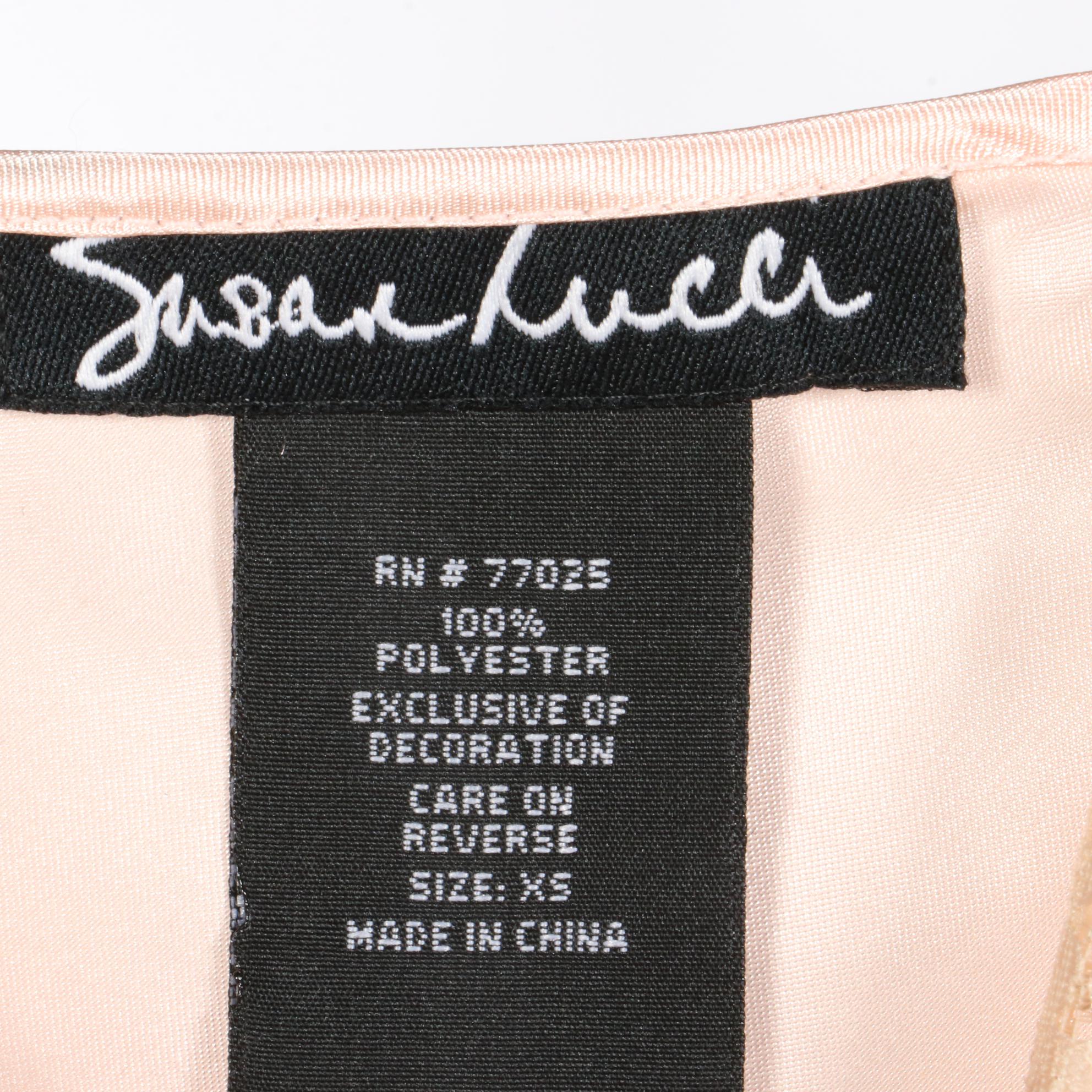 Susan Lucci Lace Corset Top, Camisoles, and Garter Belt