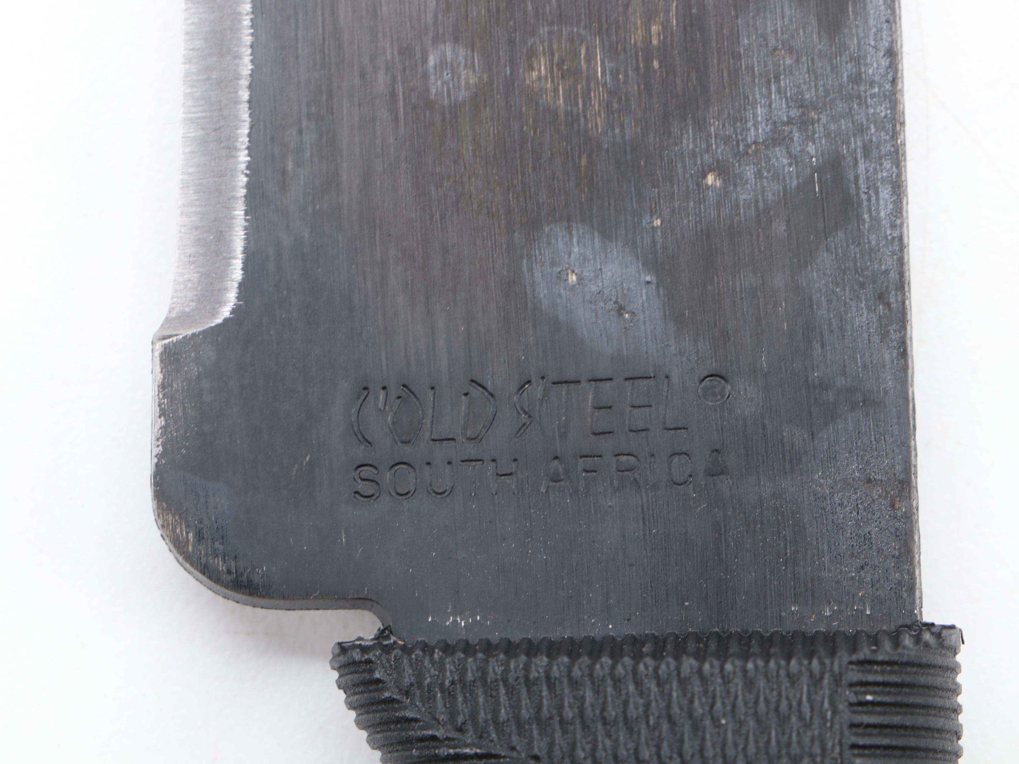 South African Cold Steel Machete With Scabbard, Condor Parang Machete, Khukri