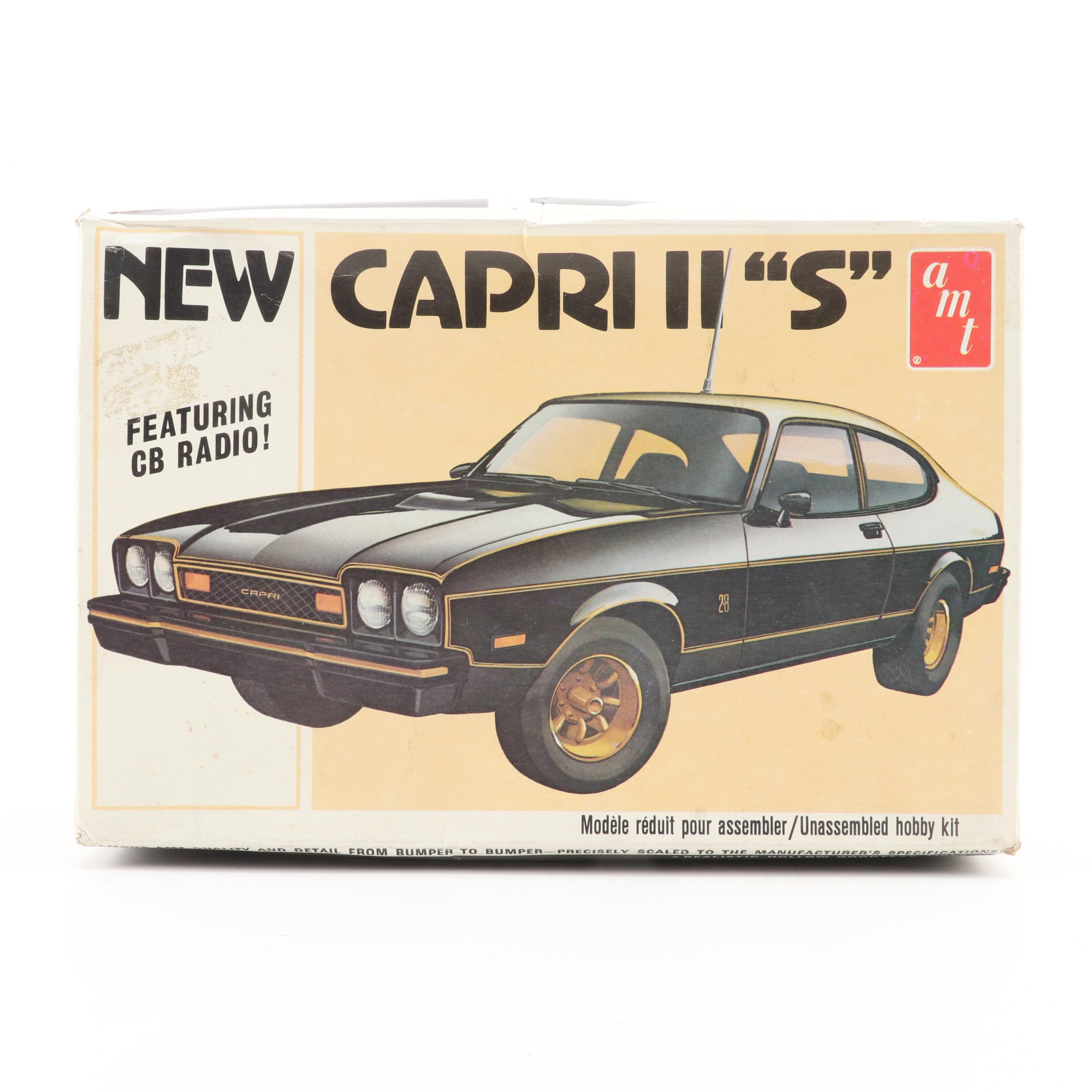 AMT Capri II S, Revell Chevy Combo and Other Model Cars